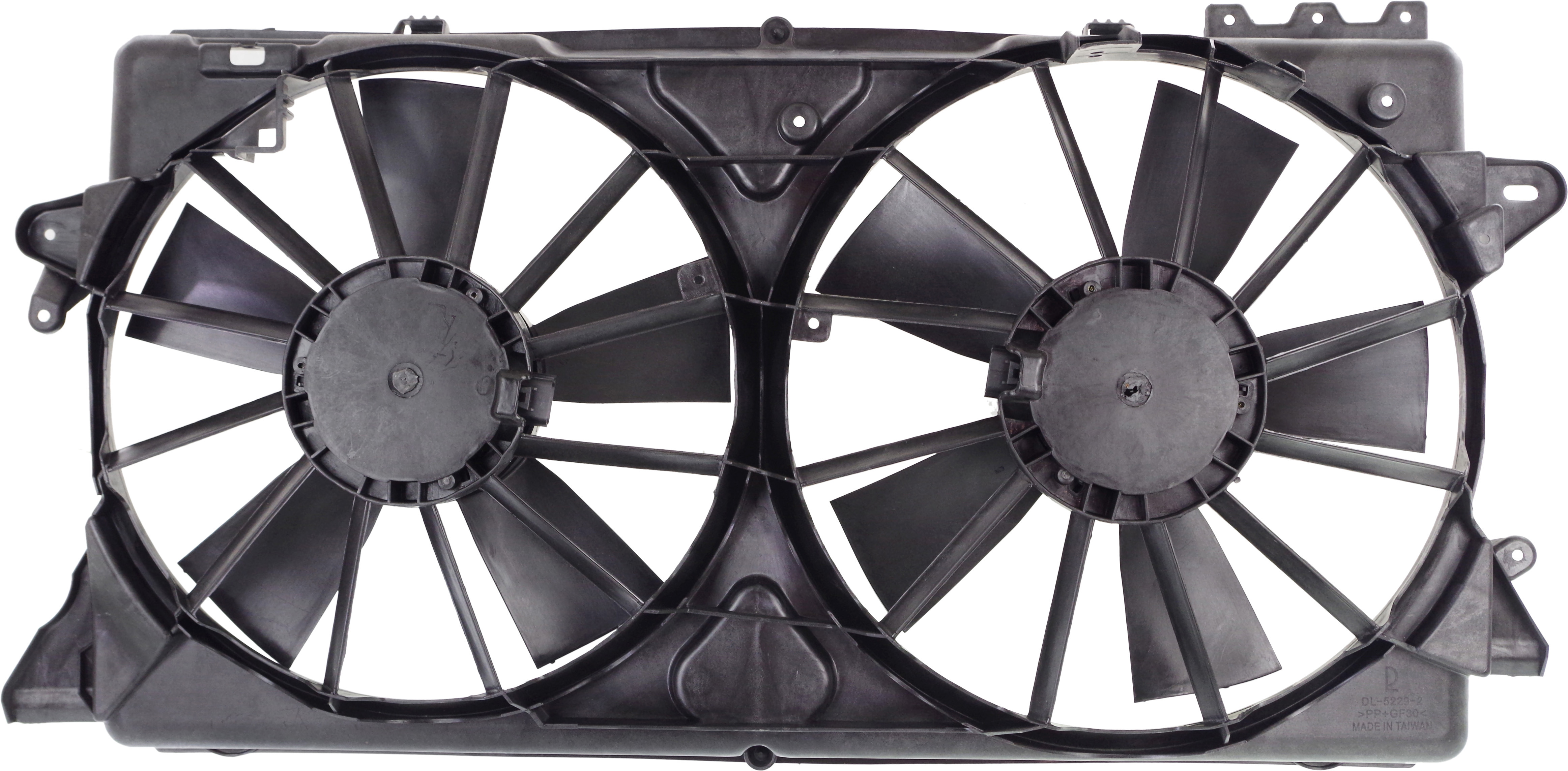 AM F 150-10-14 NAVIGATOR EXPEDITION 10-17 RADIATOR FAN ASSEMBLY SKU REPF160916 Partslink FO3115184 FO3115213 OEM BL3Z8C607B AL3Z8C607B