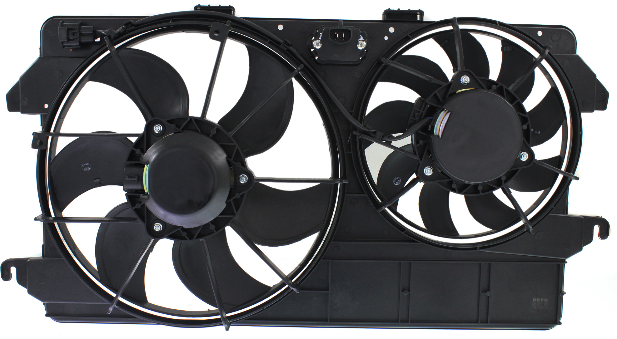 AM TRANSIT CONNECT 10-13 RADIATOR FAN ASSEMBLY Includes resistor SKU REPF160918 Partslink FO3115180 OEM 9T1Z8C607A