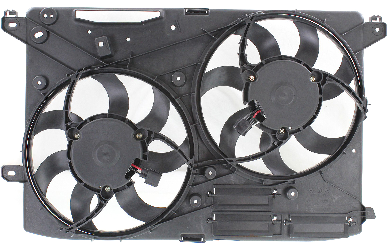 AM FUSION 13-20 RADIATOR FAN ASSEMBLY 2.0 Turbo 13-16-2.5L Eng SKU REPF160925 Partslink FO3115197 OEM DG9Z8C607J