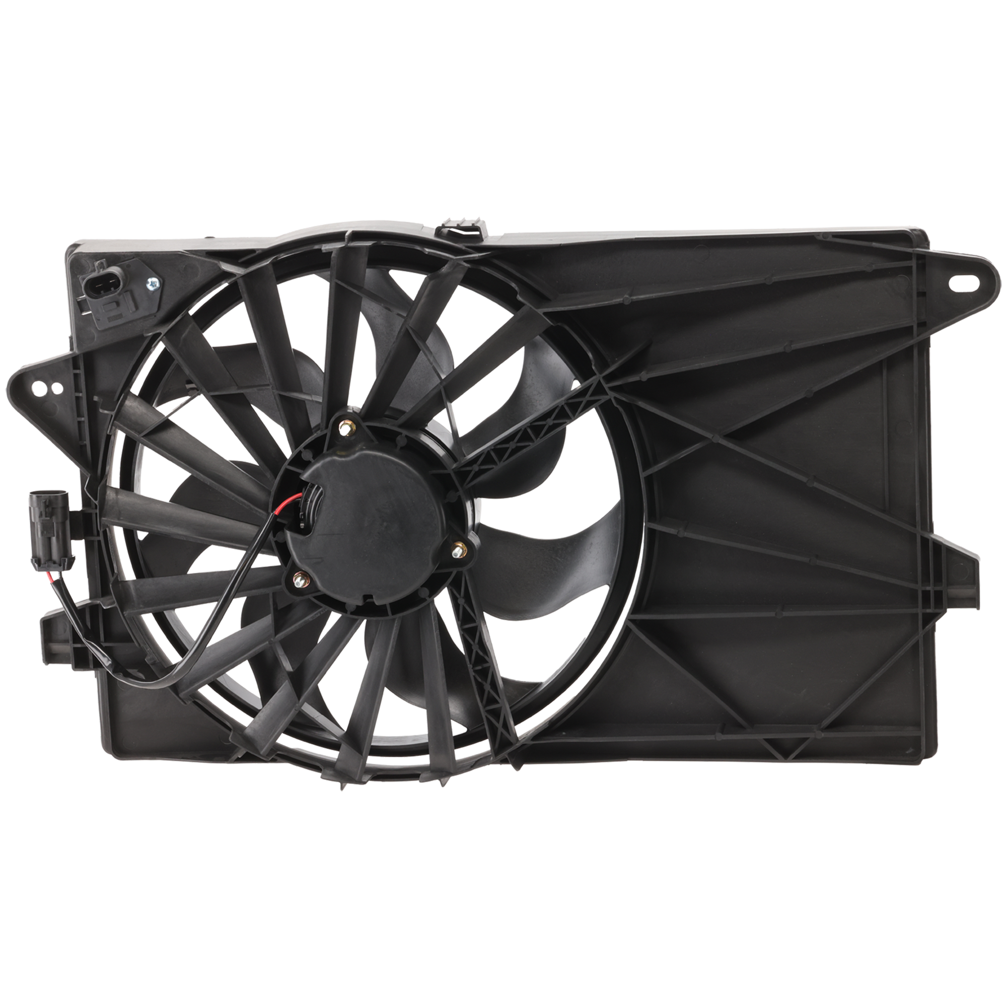 AM FIAT 500-12-19 RADIATOR FAN ASSEMBLY Type 1 Hatchback Includes resistor SKU REPF160927 Partslink FI3115100 OEM 68184569AC