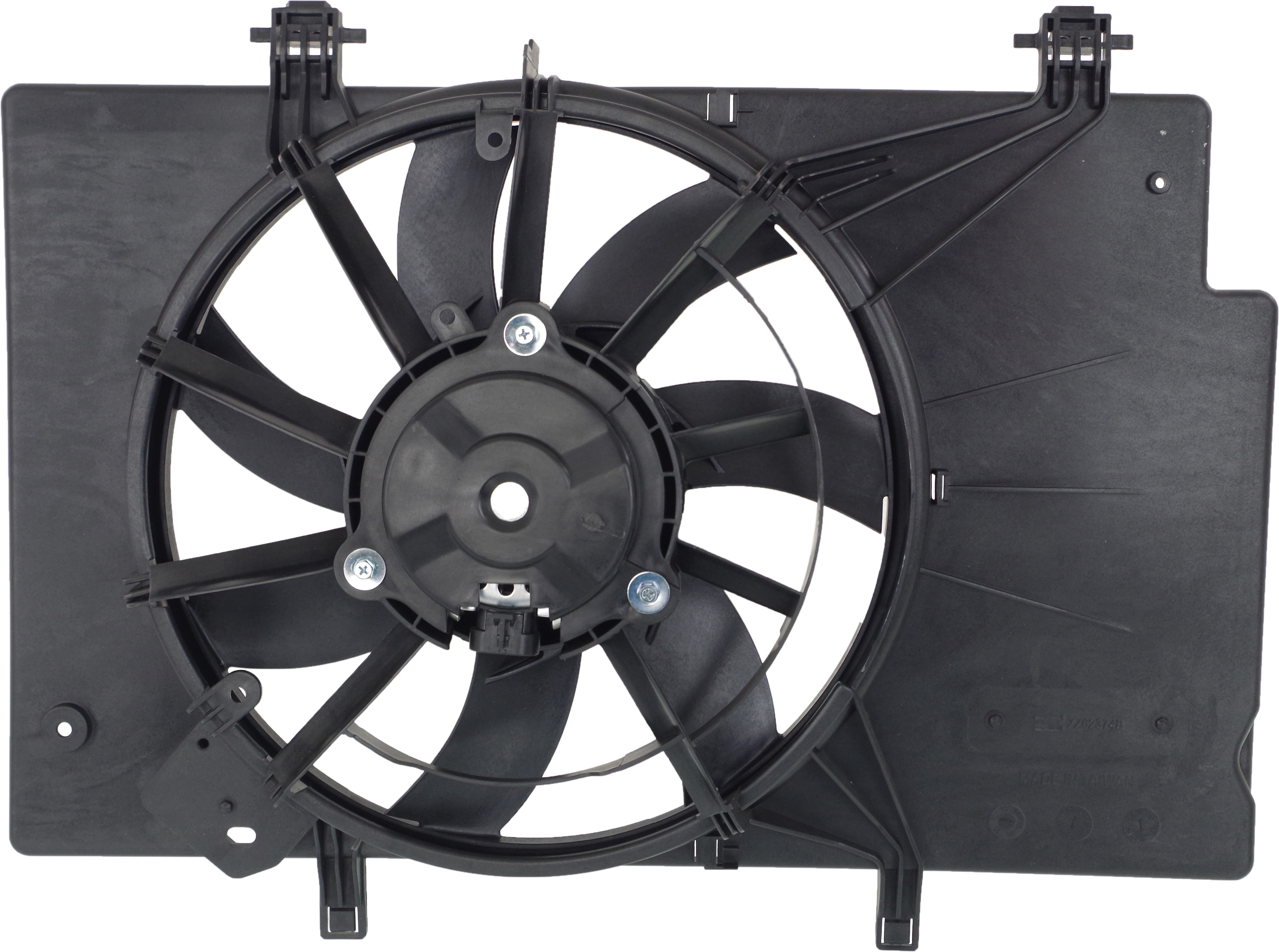 AM FIESTA 11-19 RADIATOR FAN ASSEMBLY 1.6L Eng Exc. ST Model SKU REPF160928 Partslink FO3115186 OEM 8V5Z8C607Q