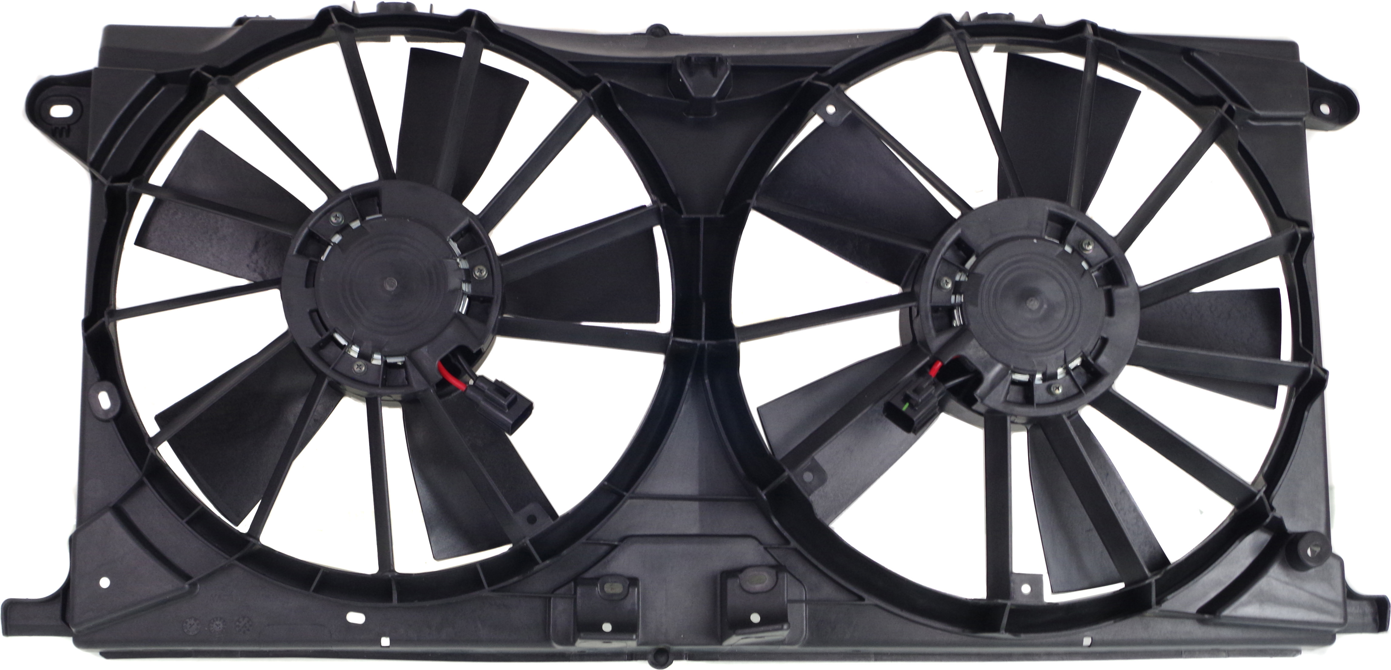 AM F 150-15-20 RADIATOR FAN ASSEMBLY Dual Fan w o Tow Package SKU REPF160935 Partslink FO3115207 OEM FL3Z8C607C FL3Z8C607A FL3Z8C60