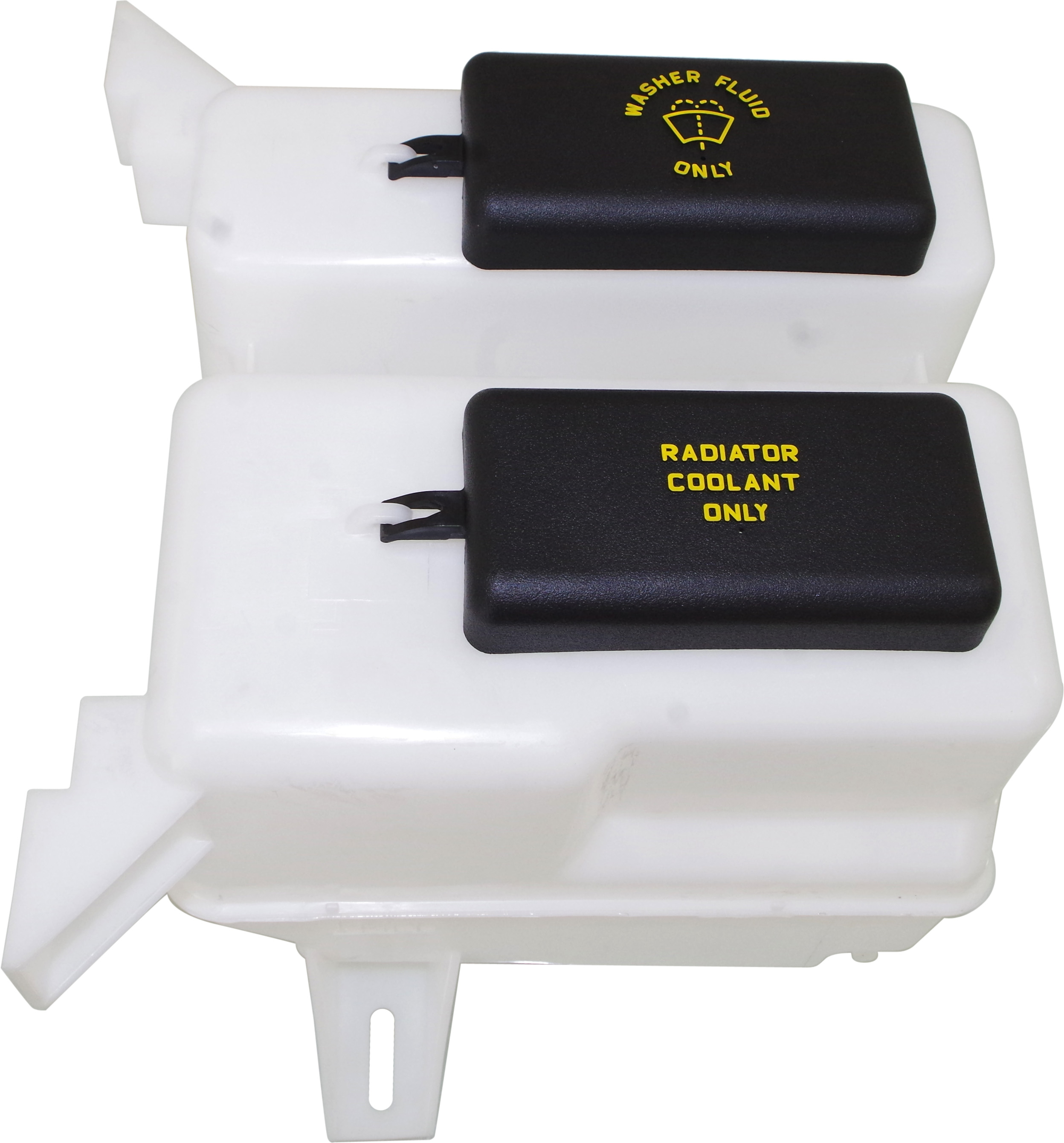 AM RANGER 01-11 EXPLORER SPORT TRAC 02-05 COOLANT WASHER RESERVOIR COMBINATION w Pump and 2 Caps Except 2.3L Eng. SKU REPF161328 Partslink FO1288168 OEM 8L5Z17618A PFM