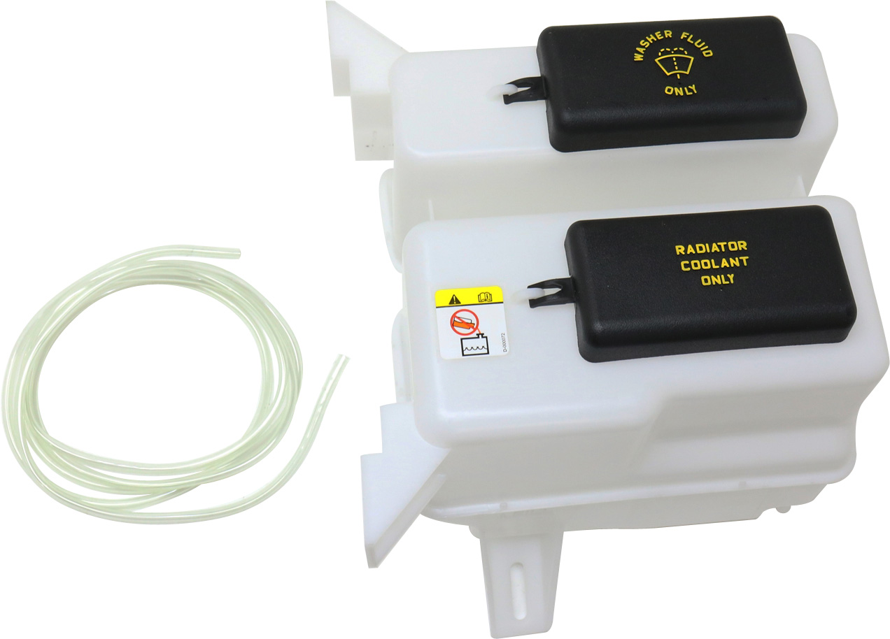 AM RANGER 01-07 EXPLORER SPORT TRAC 01-02 COOLANT WASHER RESERVOIR Combo V6 w Cap Motor and Sensor SKU REPF161331 Partslink FO1288165 OEM F77Z17618A PFM