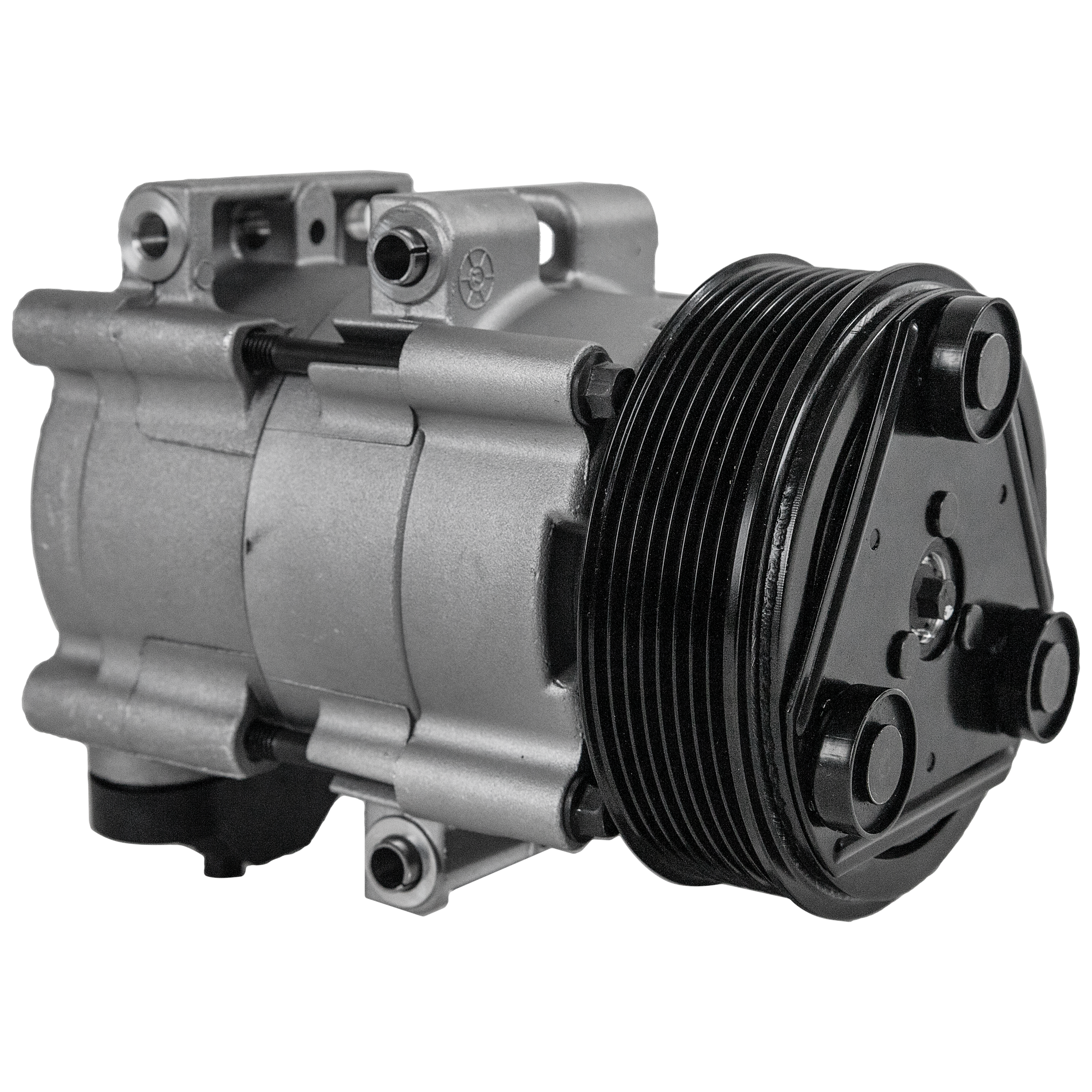 AM F SERIES 97-07 A C COMPRESSOR New Natural Finish 8 Groove Belt 1.19 in. Belt Width SKU REPF191114