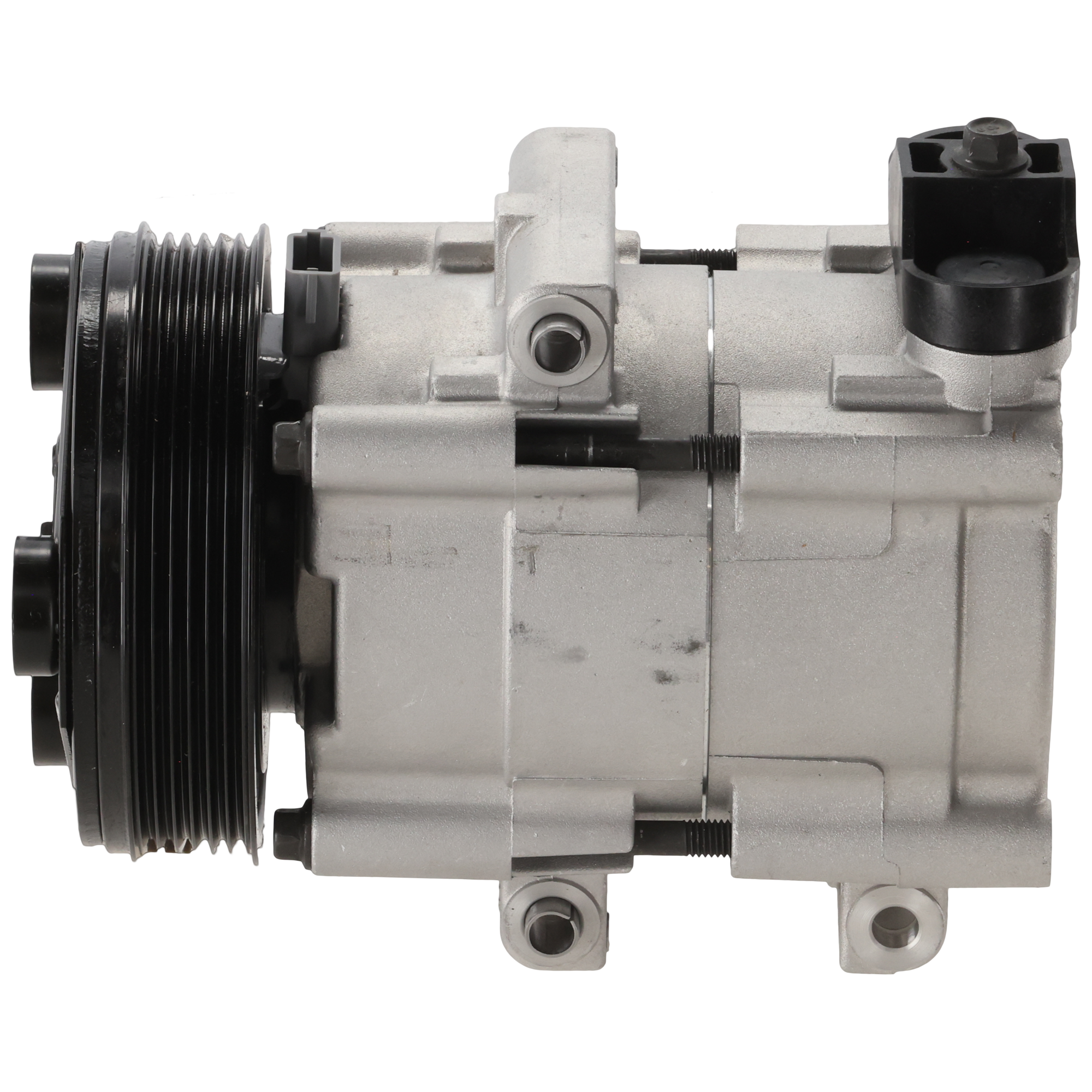 AM F SERIES SUPER DUTY 02-07 A C COMPRESSOR New 6 groove belt 0.88 in. belt width w clutch SKU REPF191118 OEM 4L3Z19V703BA 4L3Z19V703BB 5511