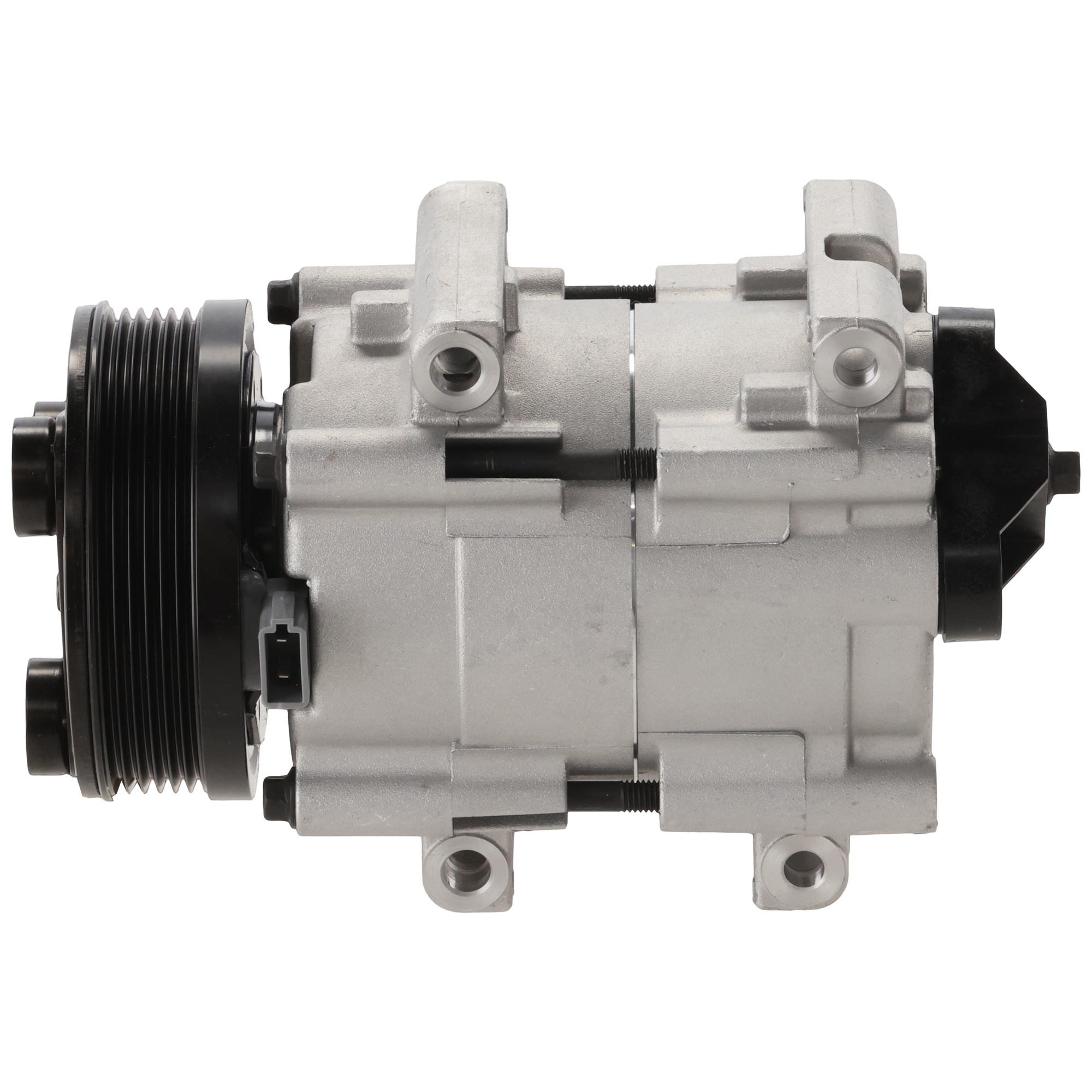 AM TAURUS 01-07 A C COMPRESSOR New Polished 6 groove belt 0.88 in. belt width w clutch SKU REPF191119