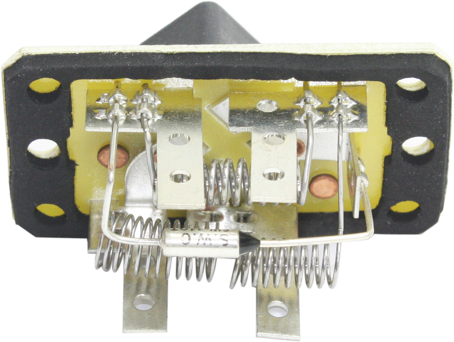 AM MUSTANG 94-04 ESCAPE 01-07 BLOWER MOTOR RESISTOR without Harness Pigtail 4 Male Terminals SKU REPF191801 OEM 20245-20302-973015-973414-1550