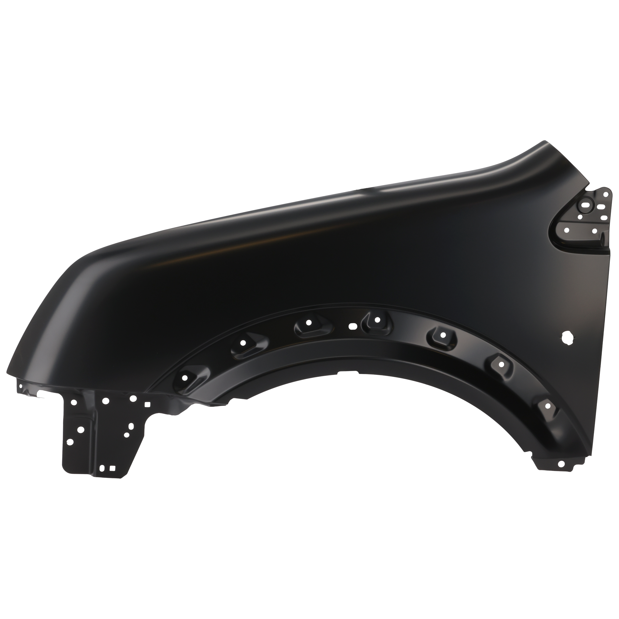AM TRANSIT CONNECT 10-13 FRONT FENDER LH Primed w Signal Light Hole SKU REPF220108 Partslink FO1240279 OEM 9T1Z16006A