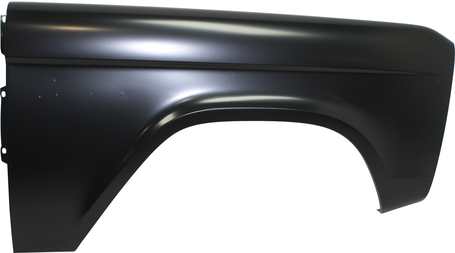 AM BRONCO 66-77 FRONT FENDER RH Primed SKU REPF220127 Partslink FO1241176 OEM D7TZ16005A