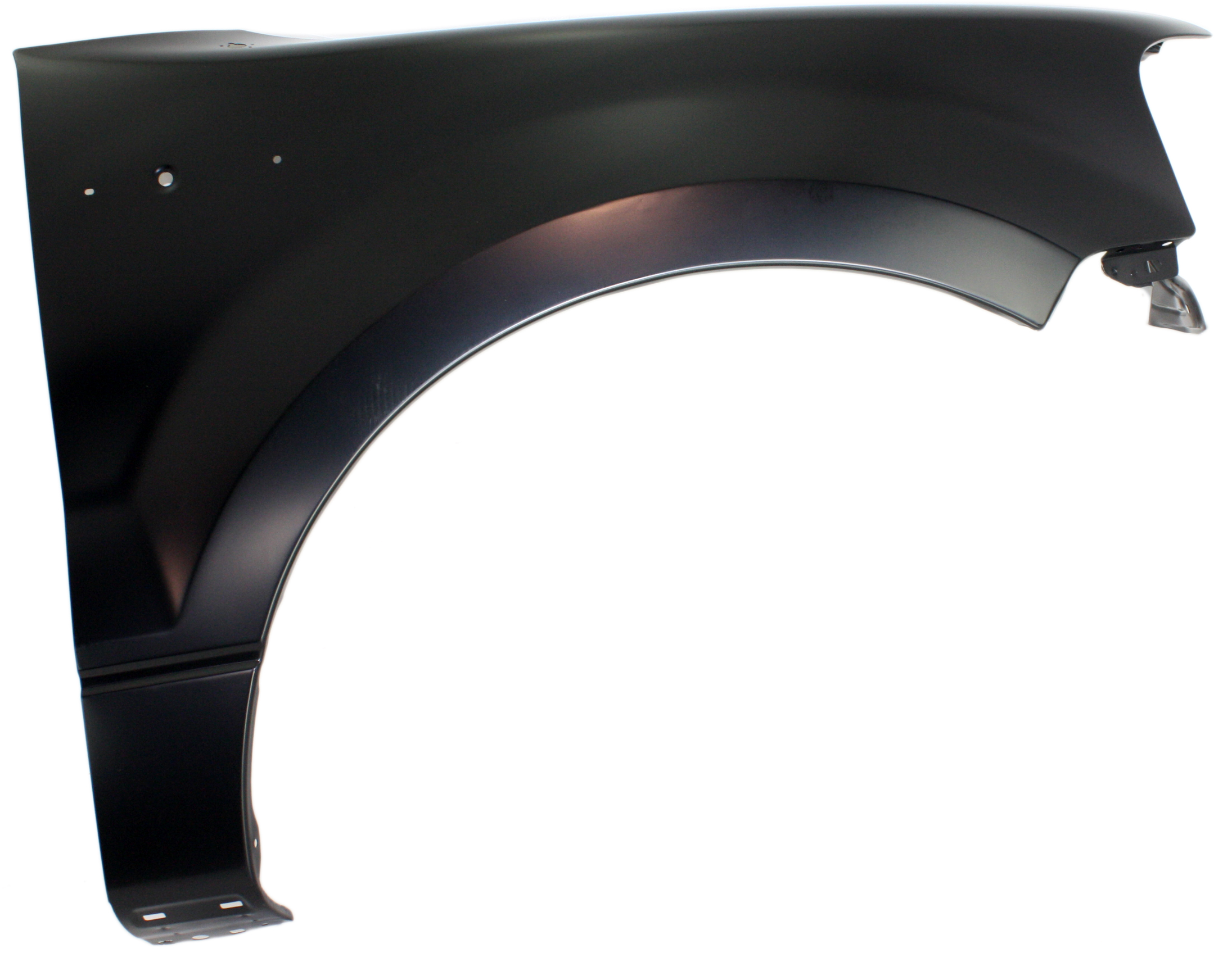 AM F 150-06-08 FRONT FENDER RH Primed New Style From 8-9-05 w o Wheel Opening Molding CAPA SKU REPF220131Q Partslink FO1241270C OEM 6L3Z16005A