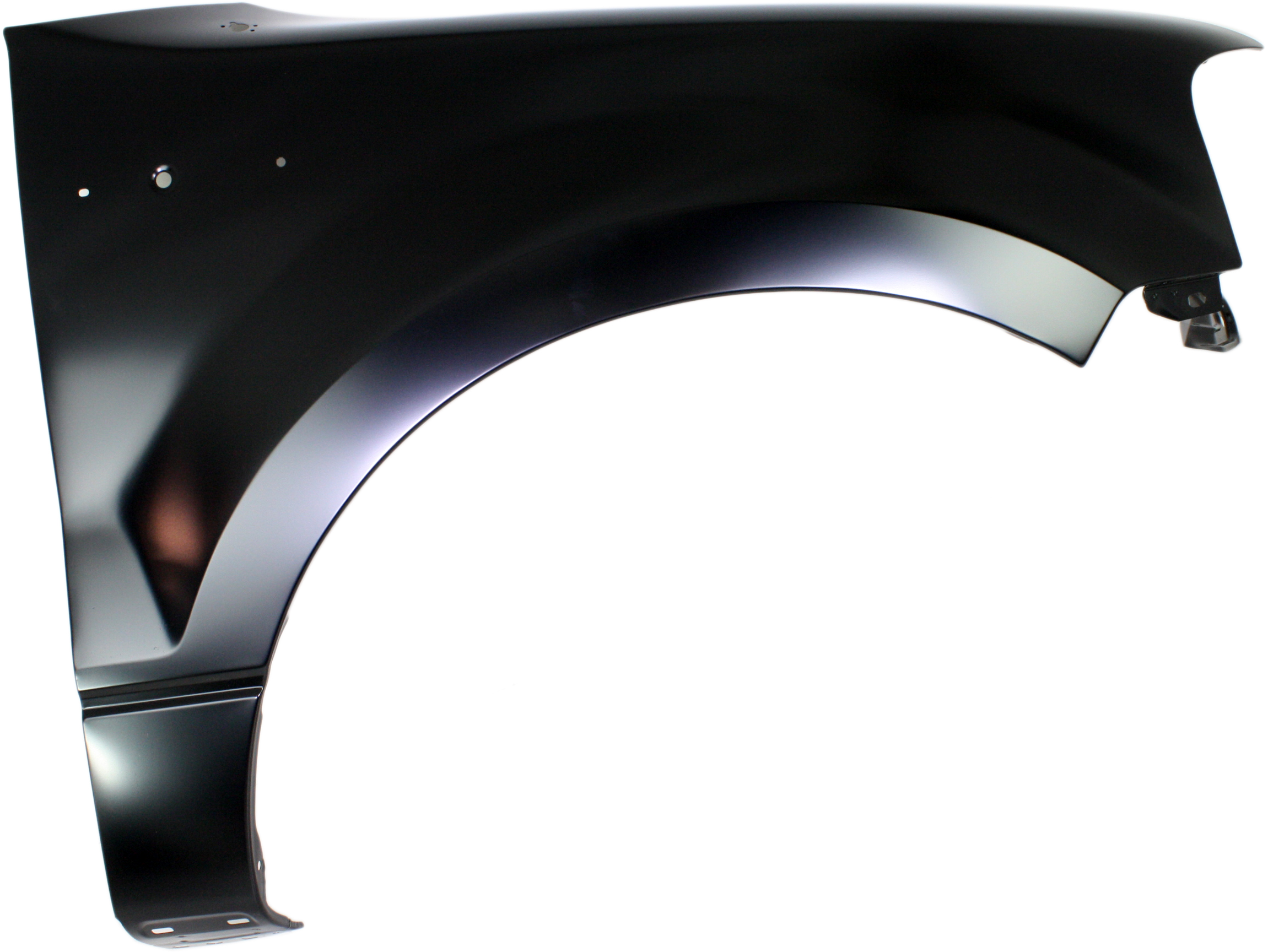 AM F 150-06-08 FRONT FENDER RH Primed New Style From 8-9-05 w o Wheel Opening Molding SKU REPF220131 Partslink FO1241270 OEM 6L3Z16005A