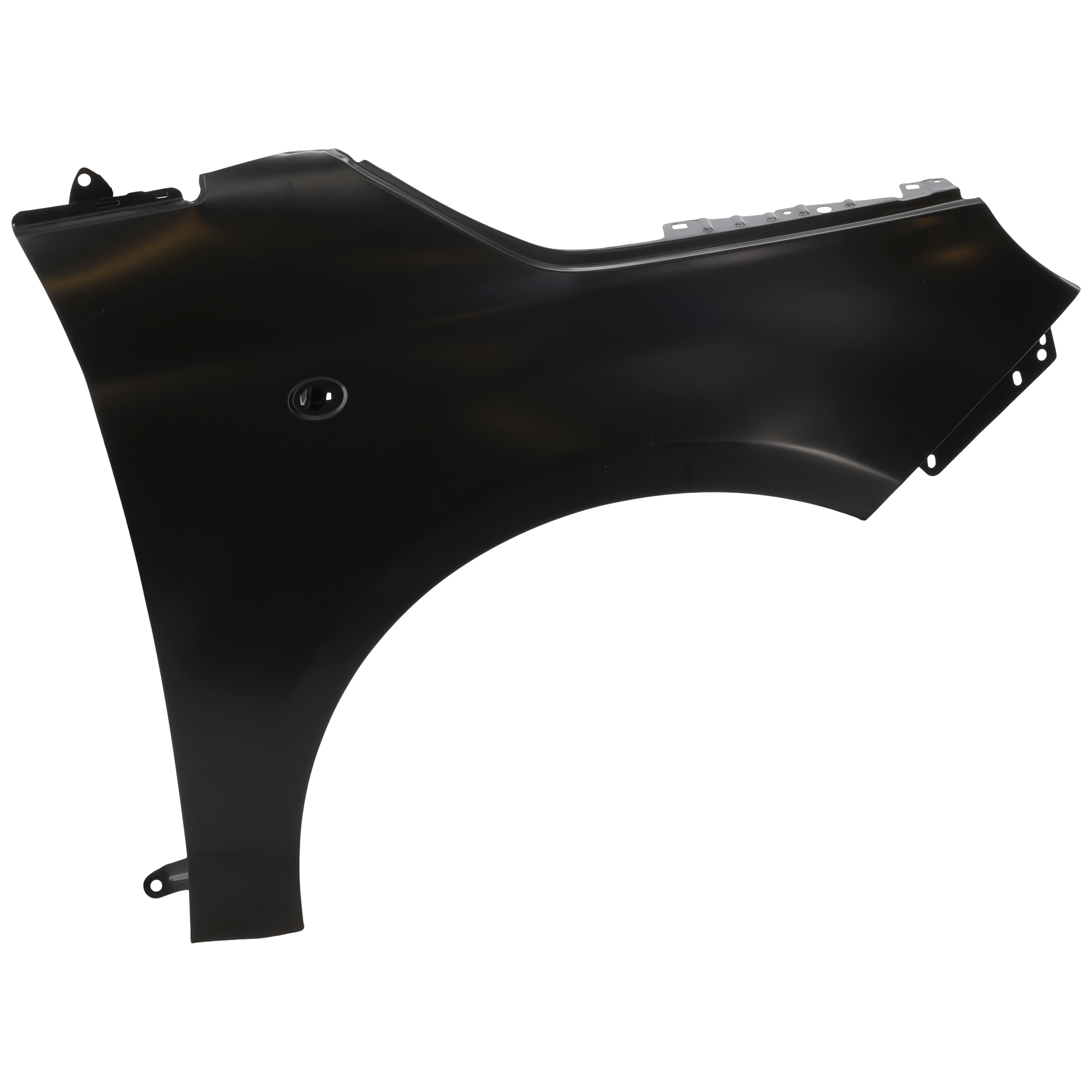 AM FIAT 500-12-19 FRONT FENDER RH Primed Hatchback Steel CAPA SKU REPF220175Q Partslink FI1241100C OEM 68070508AC