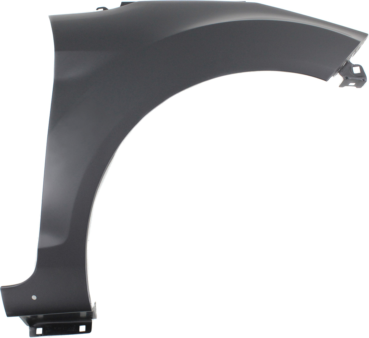AM FIESTA 14-19 FRONT FENDER RH Primed Hatchback w Rocker Moldings SKU REPF220181 Partslink FO1241292 OEM D2BZ16005A
