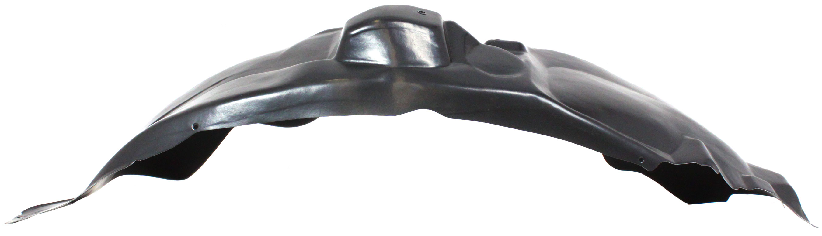 AM F 150-09-14 FRONT FENDER LINER RH Plastic Injection Form Exc. 3.5L Eng. SKU REPF222109 Partslink FO1249138 OEM 9L3Z16102A