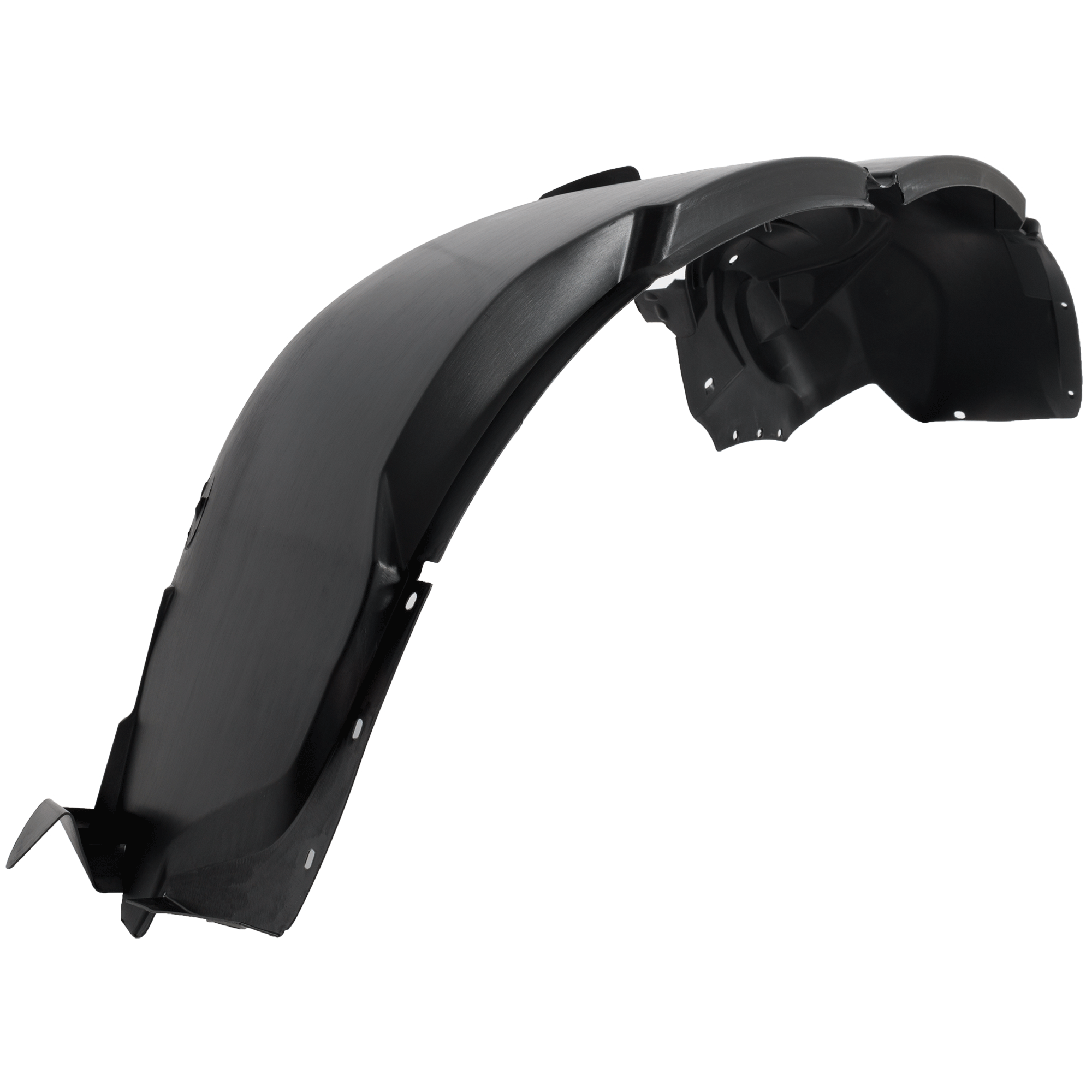 AM FLEX 09-19 FRONT FENDER LINER LH Plastic Injection Form To 8-30-16 CAPA SKU REPF222112Q Partslink FO1248139C OEM 8A8Z16103A