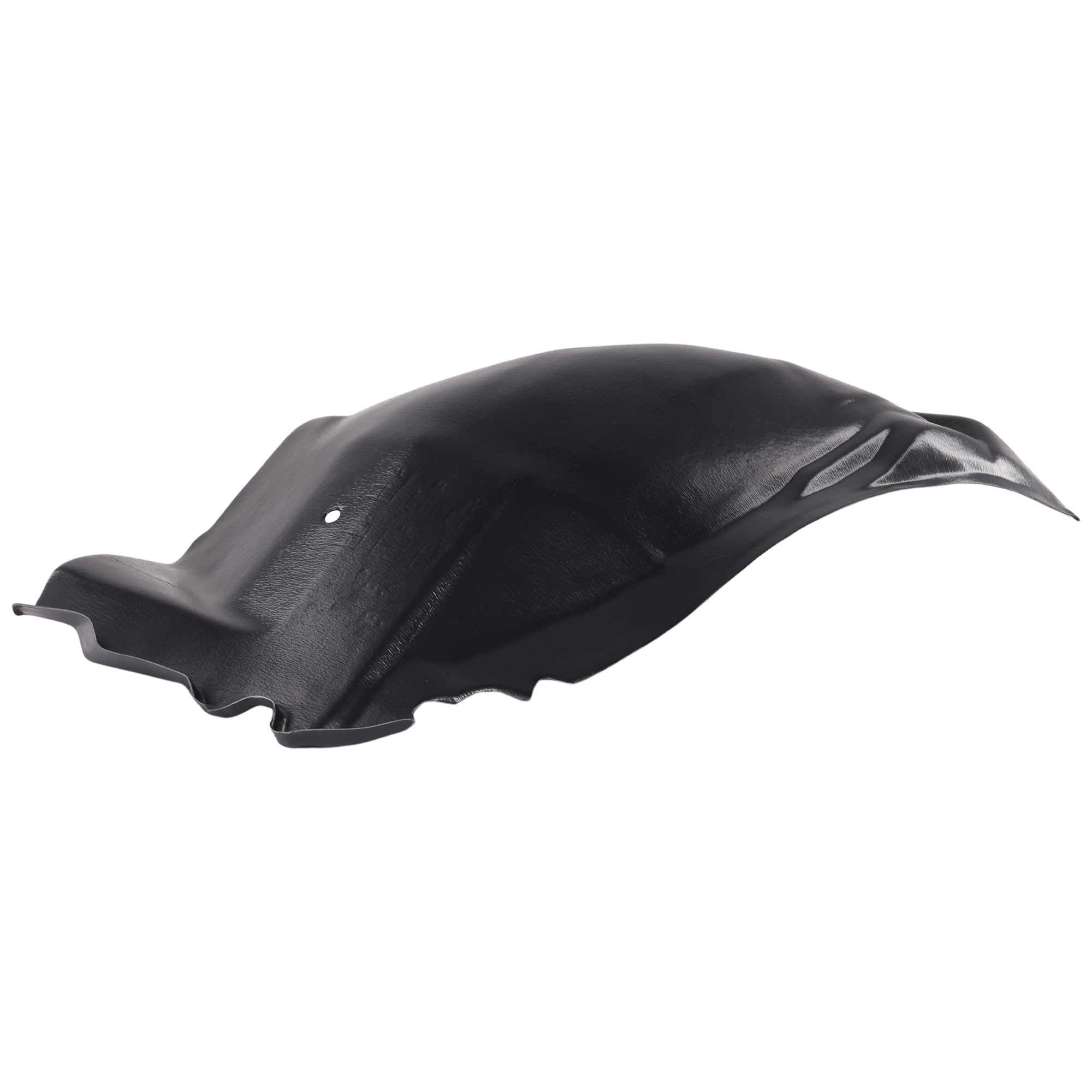 AM MUSTANG 10-14 FRONT FENDER LINER RH Rear Section Plastic Injection Form SKU REPF222119 Partslink FO1249142 OEM AR3Z16102B
