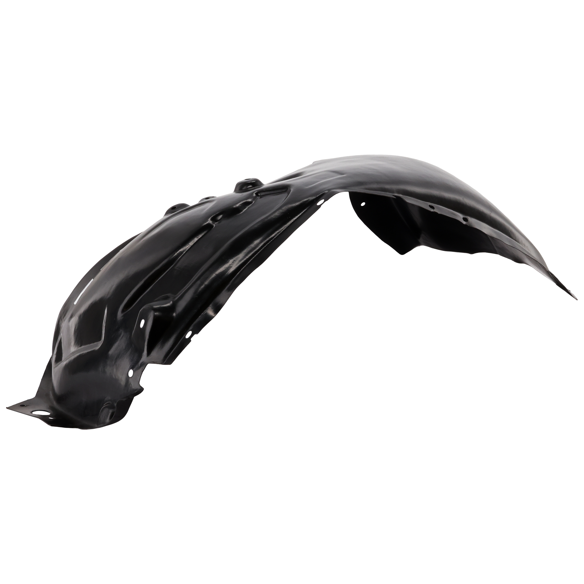 AM F SERIES SUPER DUTY 11-16 FRONT FENDER LINER LH Plastic Thermo Form SKU REPF222142 Partslink FO1248156 OEM BC3Z16055A