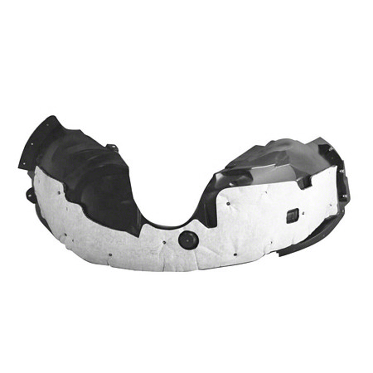 AM FUSION 13-16 FRONT FENDER LINER RH CAPA SKU REPF222147Q Partslink FO1249159C OEM DS7Z16102A
