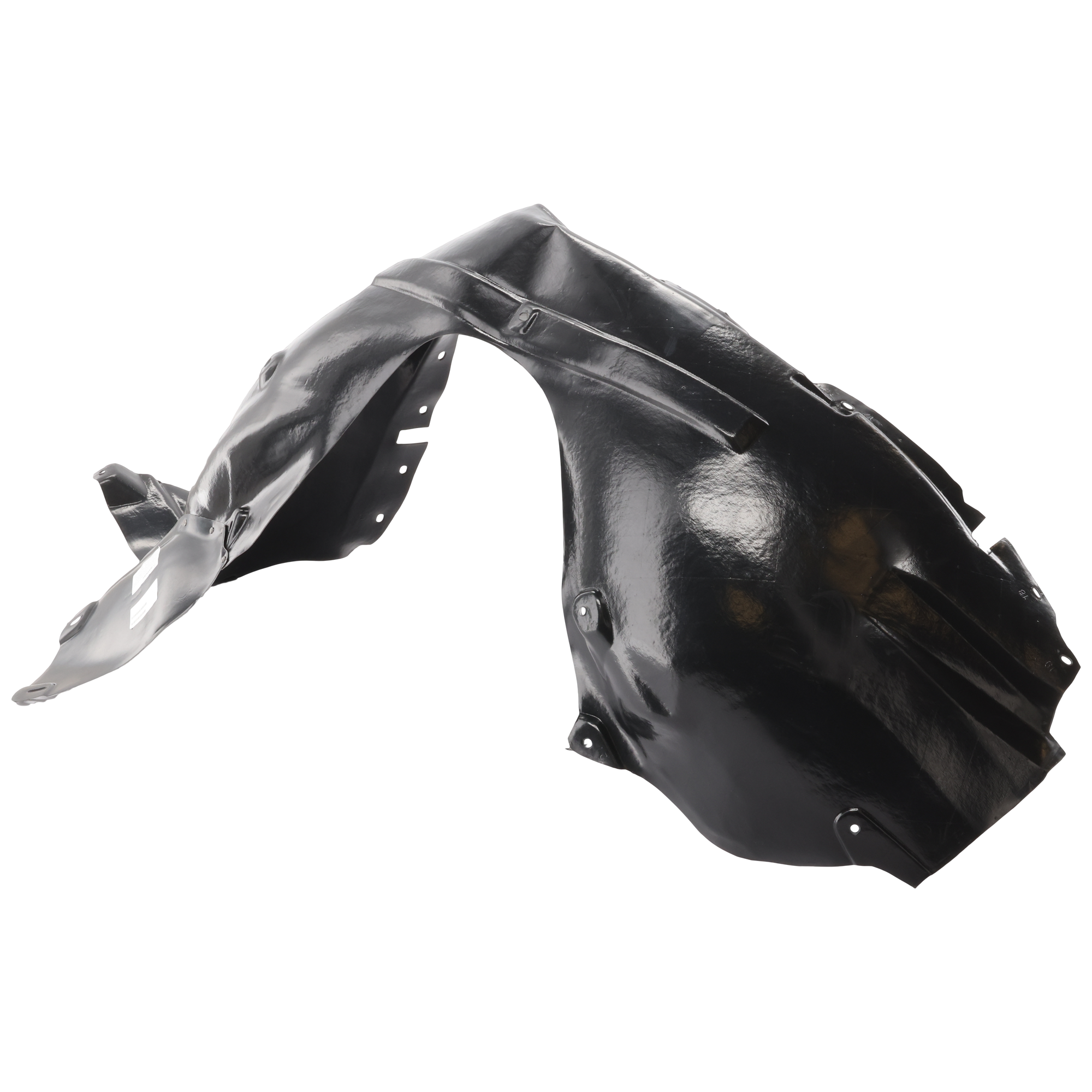 AM EXPLORER 11-15 POLICE INTERCEPTOR UTILITY 13-15 FRONT FENDER LINER RH Plastic w o insulation foam Injection Form SKU REPF222155 Partslink FO1249149 OEM BB5Z16102D