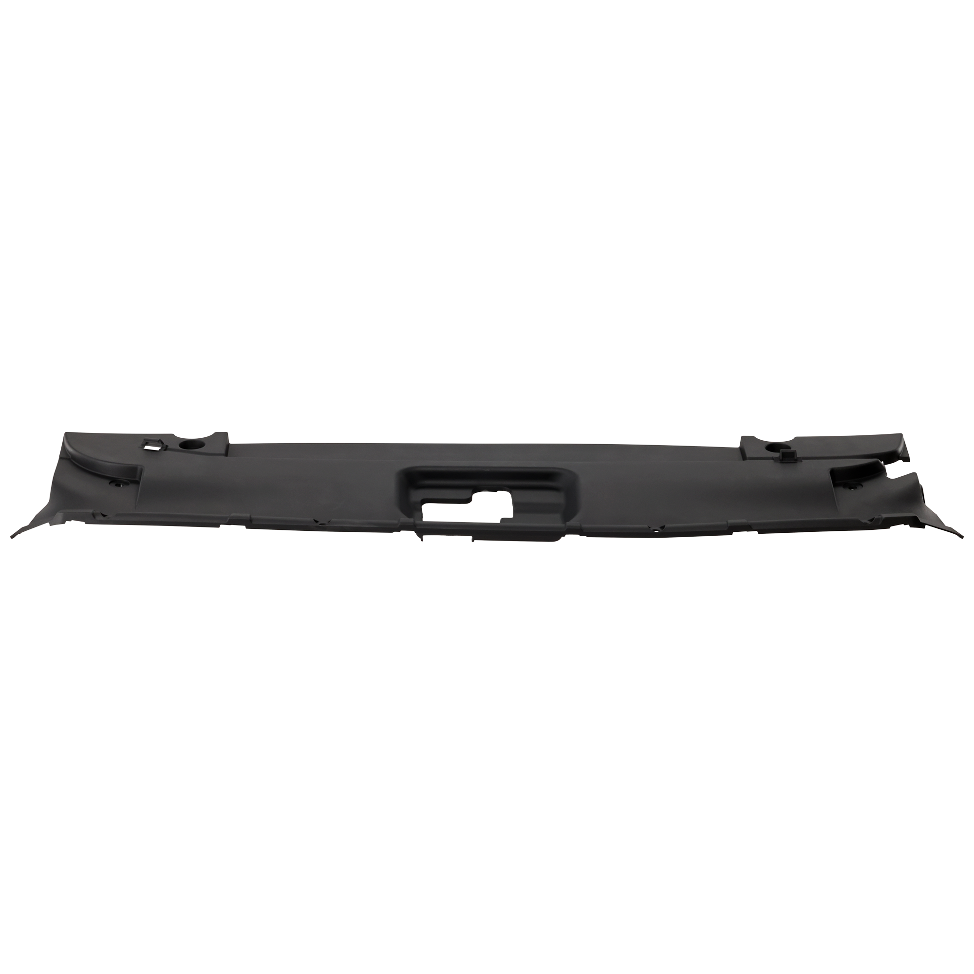 AM MUSTANG 15-17 RADIATOR SUPPORT COVER Upper Shield Textured Plastic Exc. Shelby Models Conv Cpe SKU REPF251704 Partslink FO1224119 OEM FR3Z8C291A