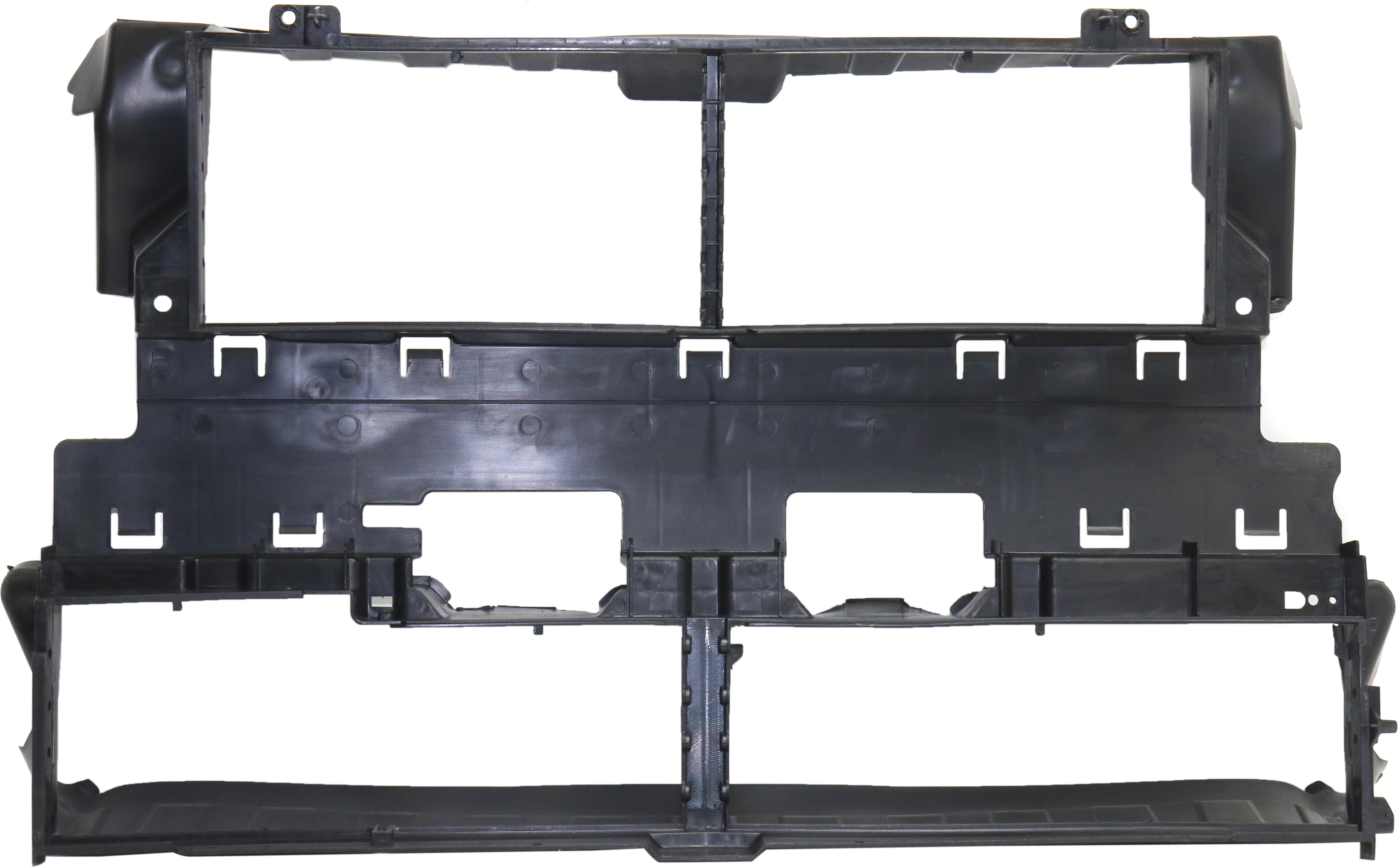 AM FUSION 13-16 RADIATOR SUPPORT AIR GUIDE Air Duct Housing Plastic w Fiberglass w o AGS SKU REPF252701 Partslink FO1206101 OEM DS7Z8B455B