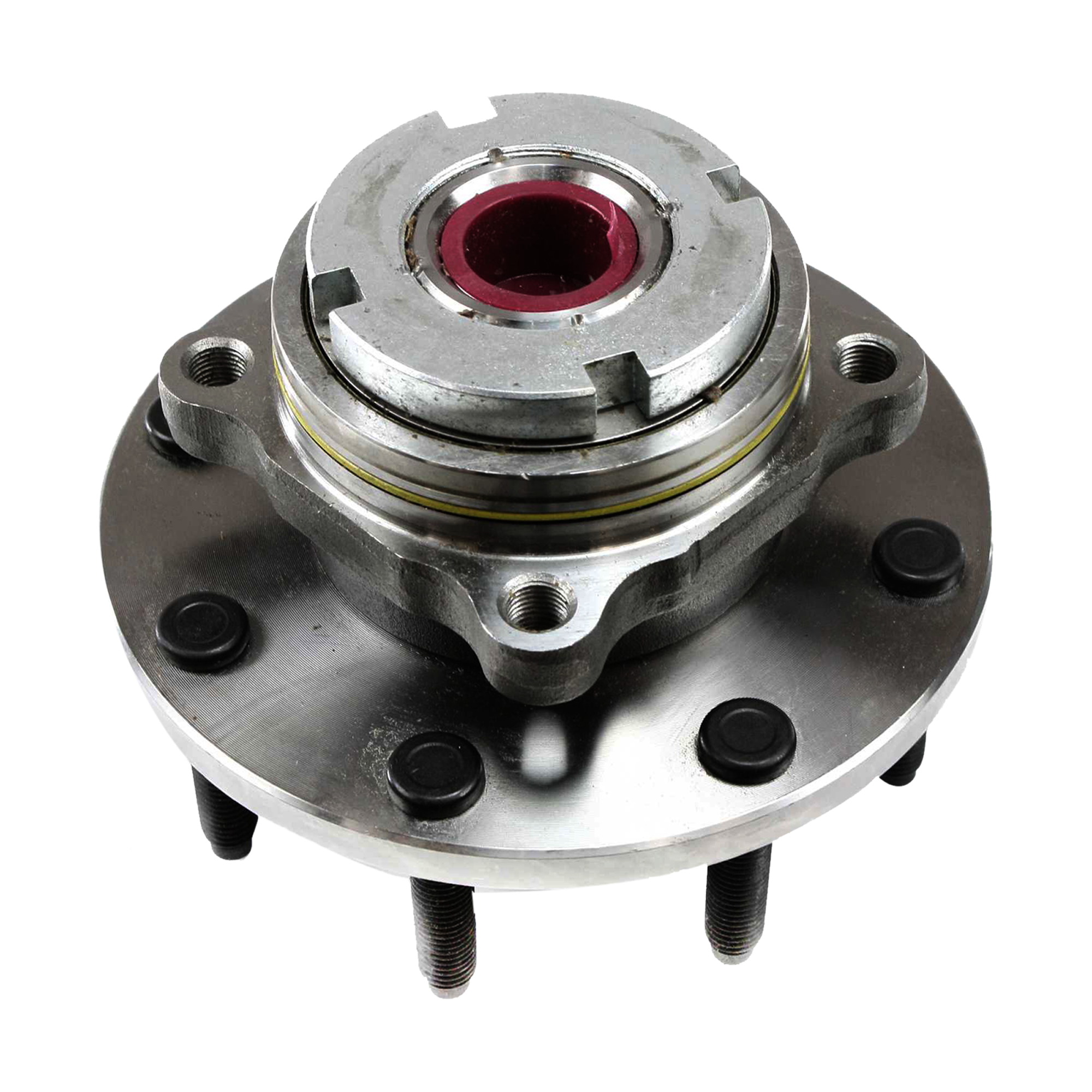 AM F SERIES SUPER DUTY PICKUP 99-01 FRONT HUB ASSEMBLY RH=LH 8 Studs 4WD w Rear Wheel 2 Wheel ABS SKU REPF283703 OEM F81Z1104EE