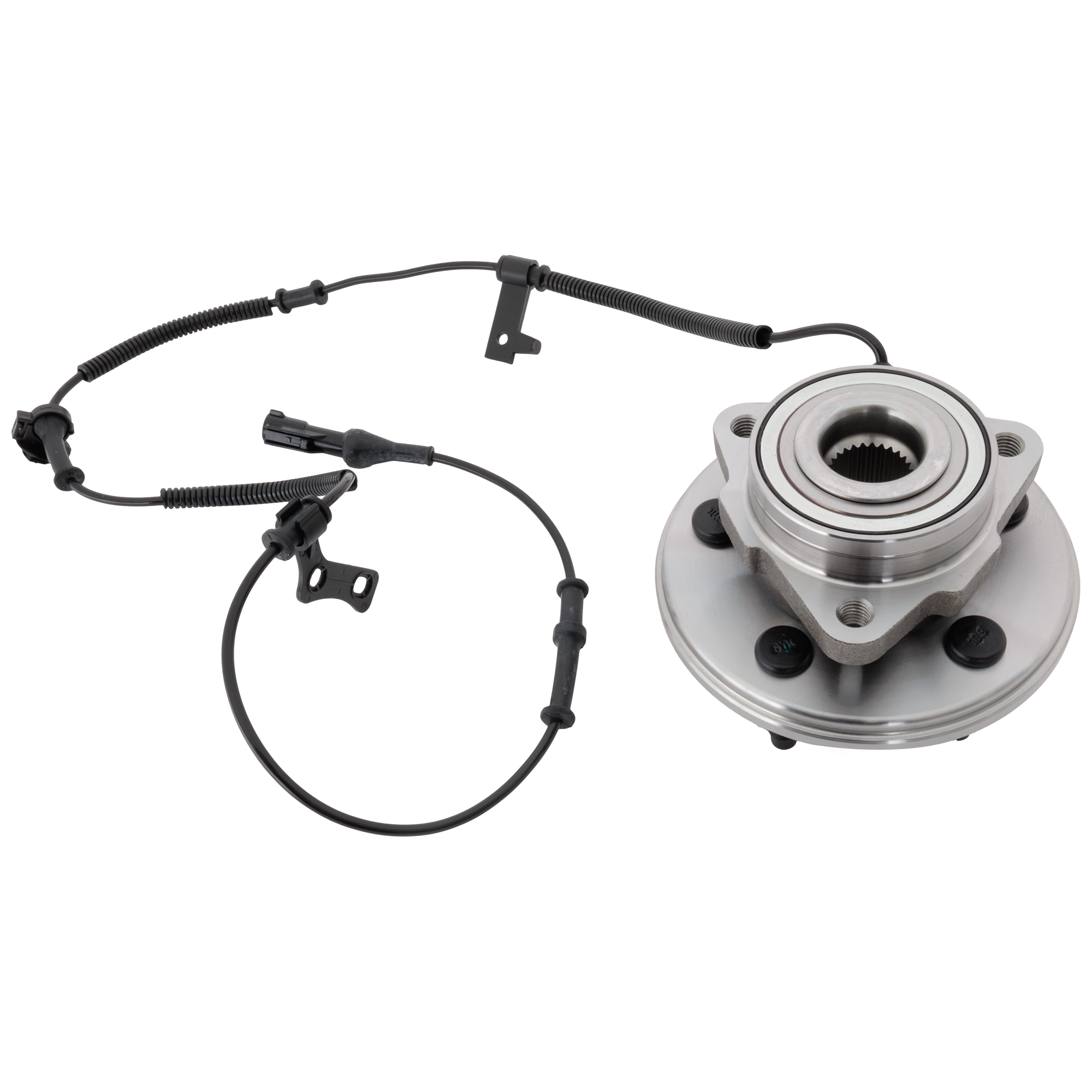 AM EXPLORER MOUNTAINEER 06-10 FRONT HUB ASSEMBLY RH=LH 5 Studs 4WD 4 Wheel ABS RWD SKU REPF283729 OEM 7L2Z1104A