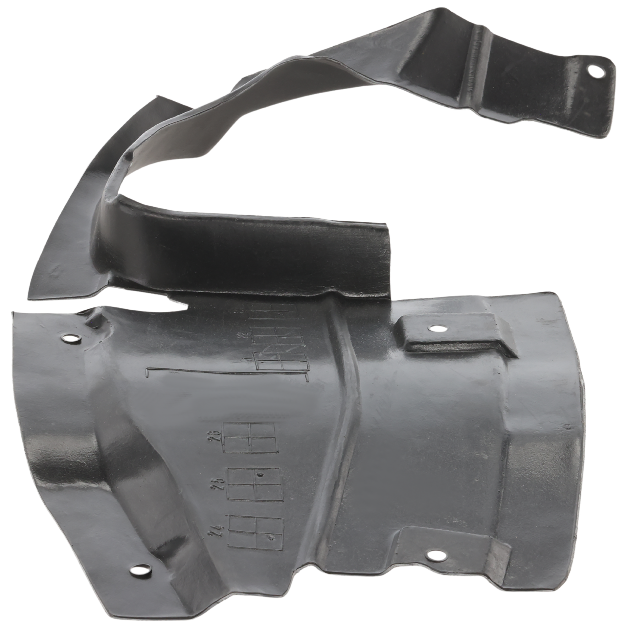 AM FUSION 06-12 ENGINE SPLASH SHIELD RH Side Cover SKU REPF310119 Partslink FO1251147 OEM 6E5Z16102B