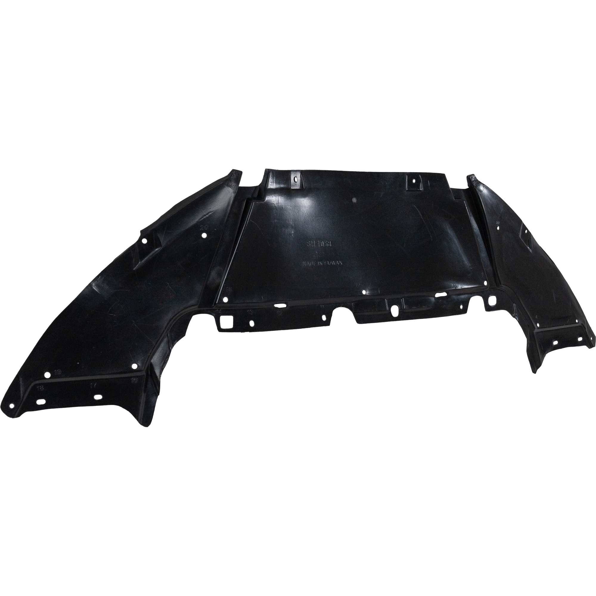 AM FOCUS 12-18 ENGINE SPLASH SHIELD Under Cover Air Deflector Front Exc. ST Model HB Sdn SKU REPF310137 Partslink FO1228119 OEM CP9Z8310A