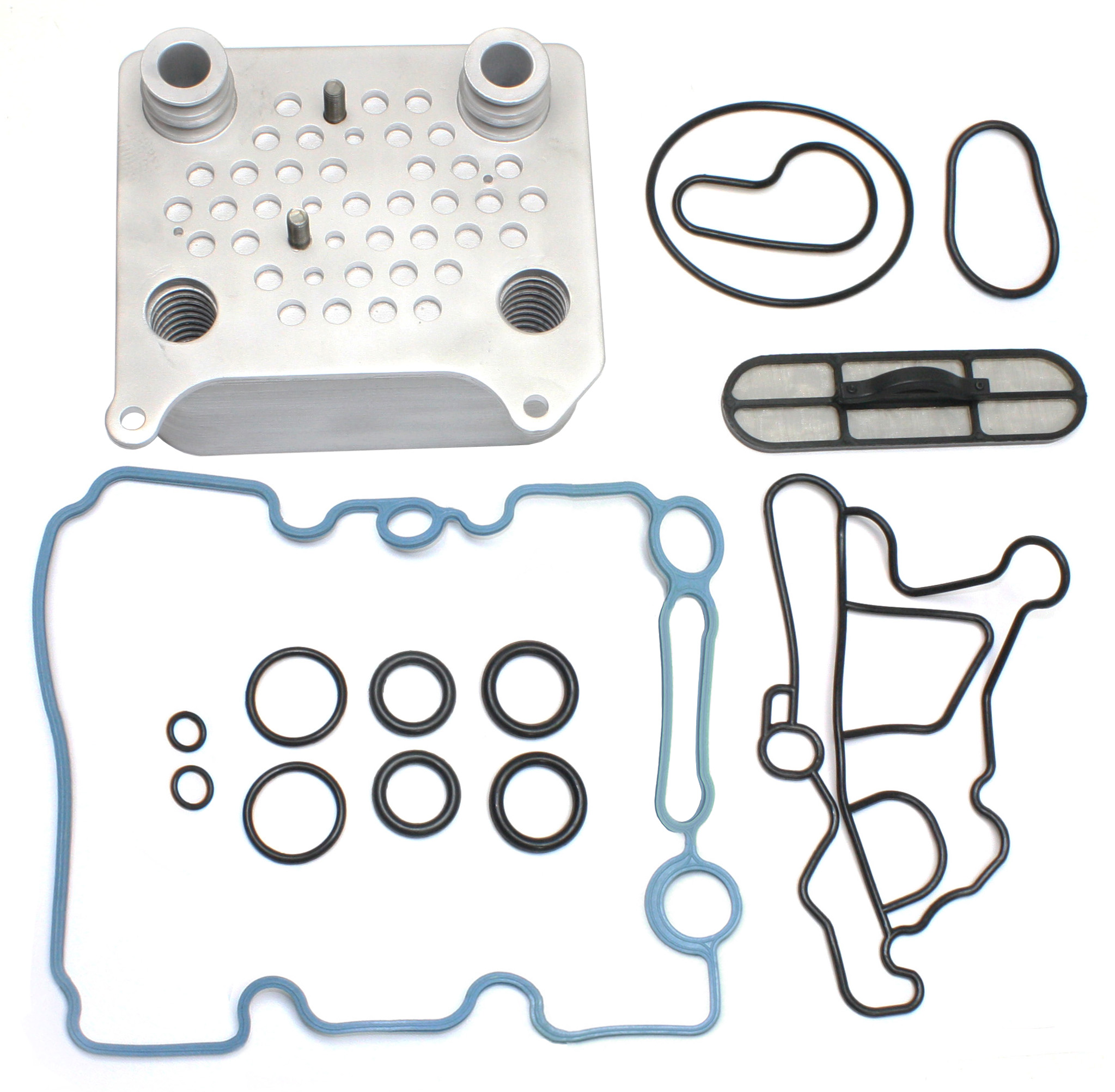 AM ECONOLINE VAN 92-10 EXCURSION 00-05 F SERIES SUPER DUTY 03-07 ENGINE OIL COOLER 6.0 Eng SKU REPF311114 OEM 3C3Z6A642BB