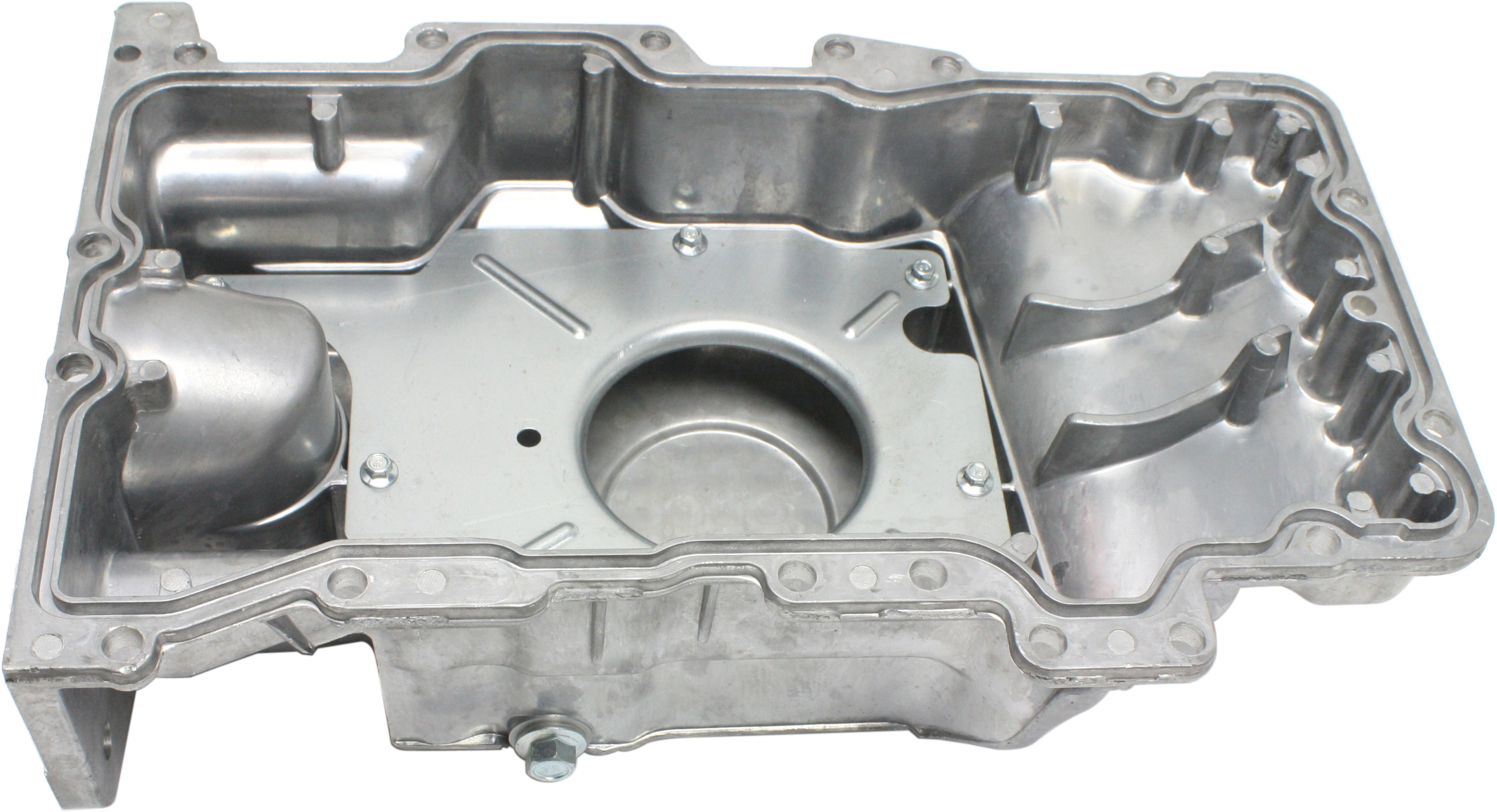 AM CONTOUR 95-00 ESCAPE 01-08 OIL PAN Aluminum 17.25 in. Length 5.25 in. Depth 5 Qts. Capacity SKU REPF311301 OEM 103146-264028-501325-3310229-2