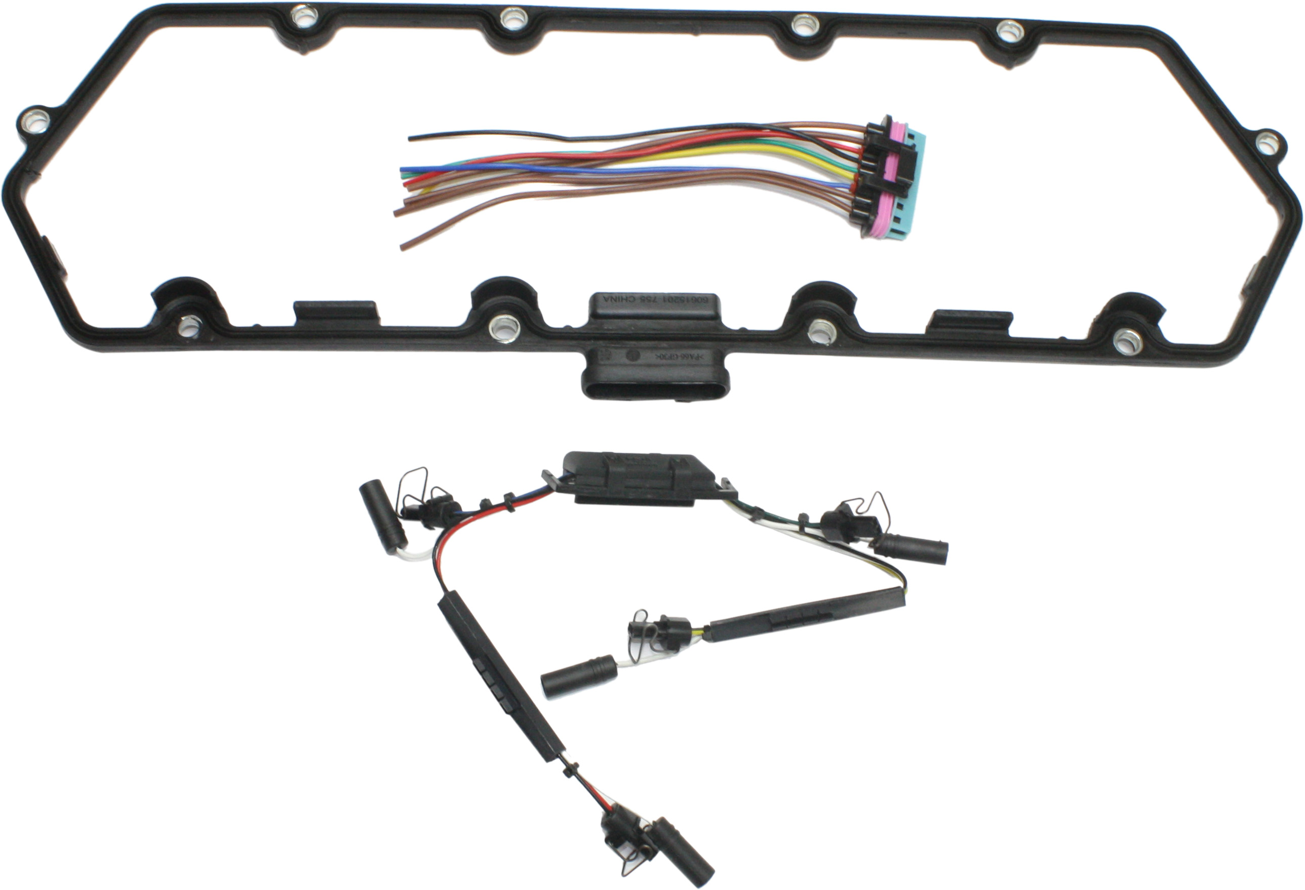 AM ECONOLINE VAN 98-03 VALVE COVER GASKET 8 Cyl 7.3L 445 CID with Fuel Injector Glow Plug Harness SKU REPF312904 OEM 615201-1379998-7135285-1826703