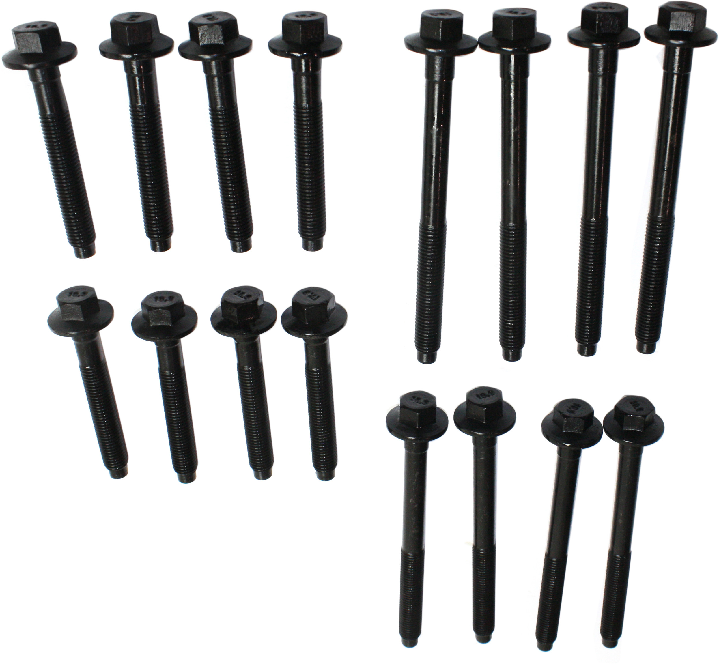 AM MUSTANG 96-04 F 150 PICKUP 97-08 CYLINDER HEAD BOLT Set of 16 OHV 12 Valves SKU REPF320205