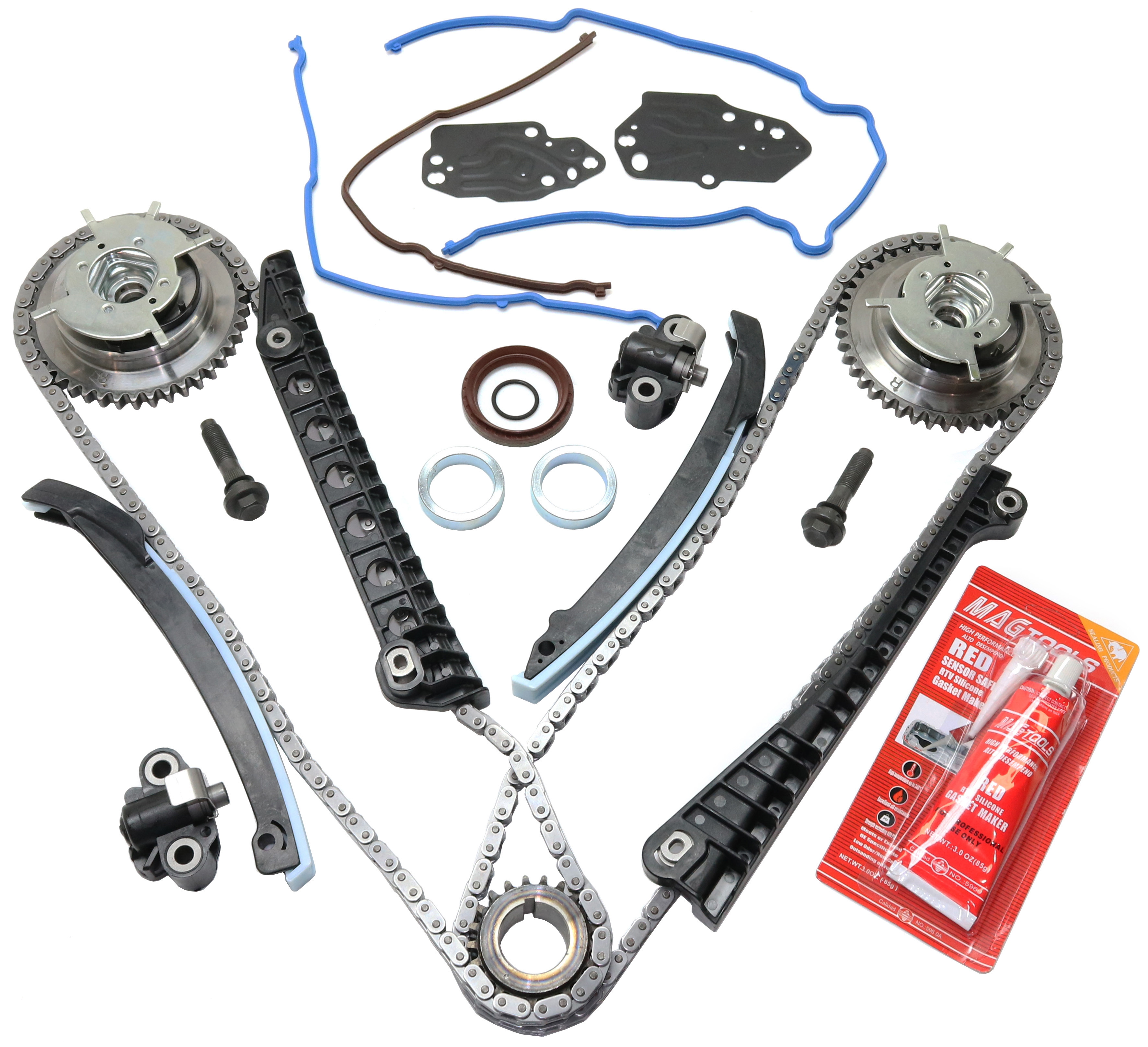 AM F 150-04-10 EXPEDITION 05-14 TIMING CHAIN KIT 8 Cyl 5.4L SOHC engine with Gears SKU REPF321005