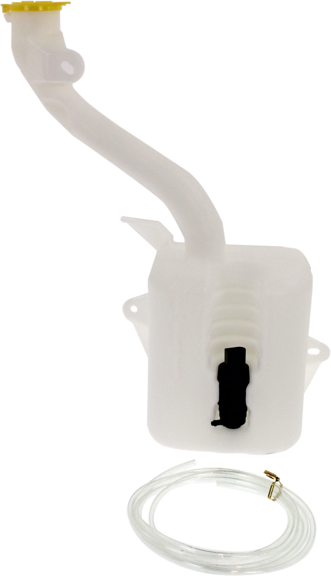 AM FOCUS 08-11 WASHER RESERVOIR Assembly w Pump and Cap SKU REPF370506 Partslink FO1288158 OEM 9S4Z17618A