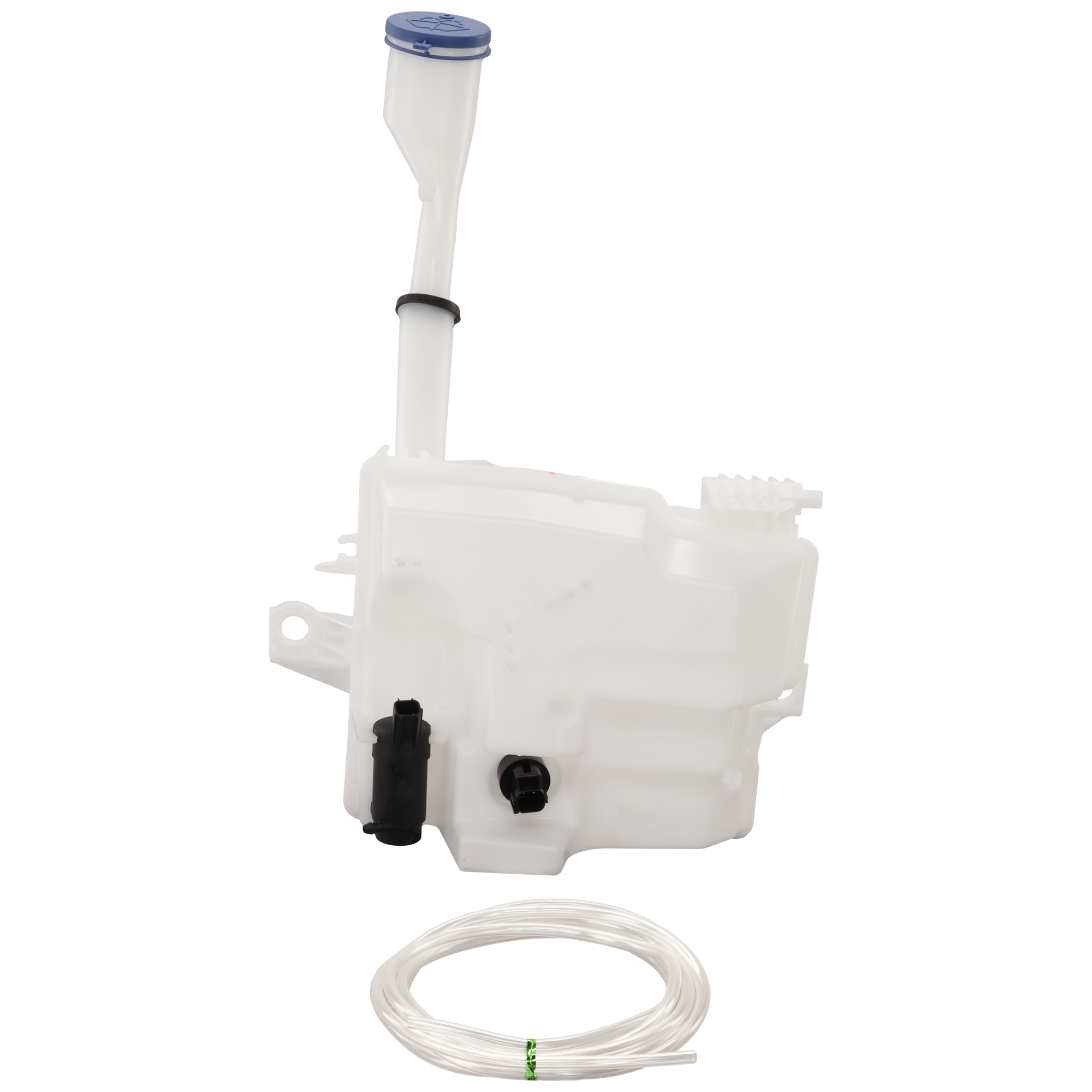 AM FOCUS 12-18 WASHER RESERVOIR Assy w Pump Inlet Cap and Sensor Sedan SKU REPF370509 Partslink FO1288111 OEM CV6Z17618B PFM