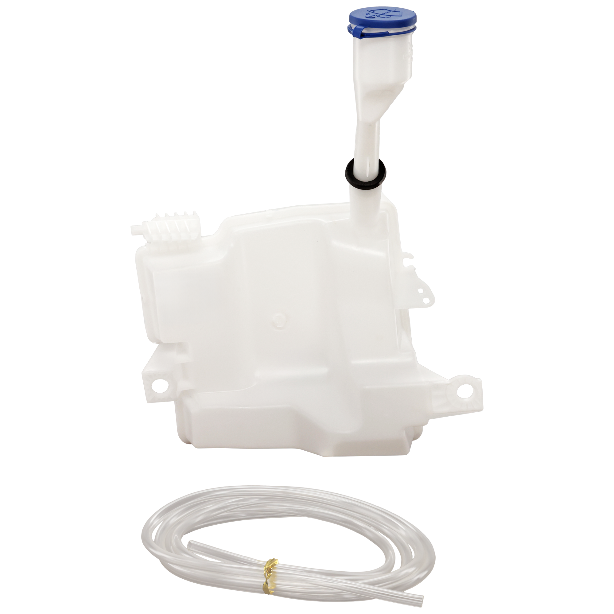 AM FOCUS 12-18 WASHER RESERVOIR Assy w Pump Inlet Cap and Sensor Exc. RS Model Hatchback SKU REPF370510 Partslink FO1288112 OEM CV6Z17618D PFM