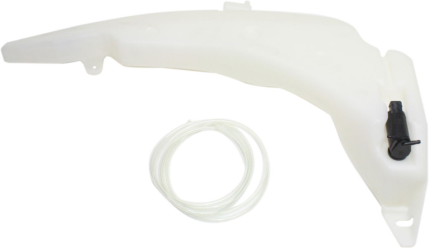 AM TRANSIT CONNECT 10-13 WASHER RESERVOIR Assy w Pump and Cap w Rear Wiper SKU REPF370511 Partslink FO1288115 OEM 2T1Z17618B PFM