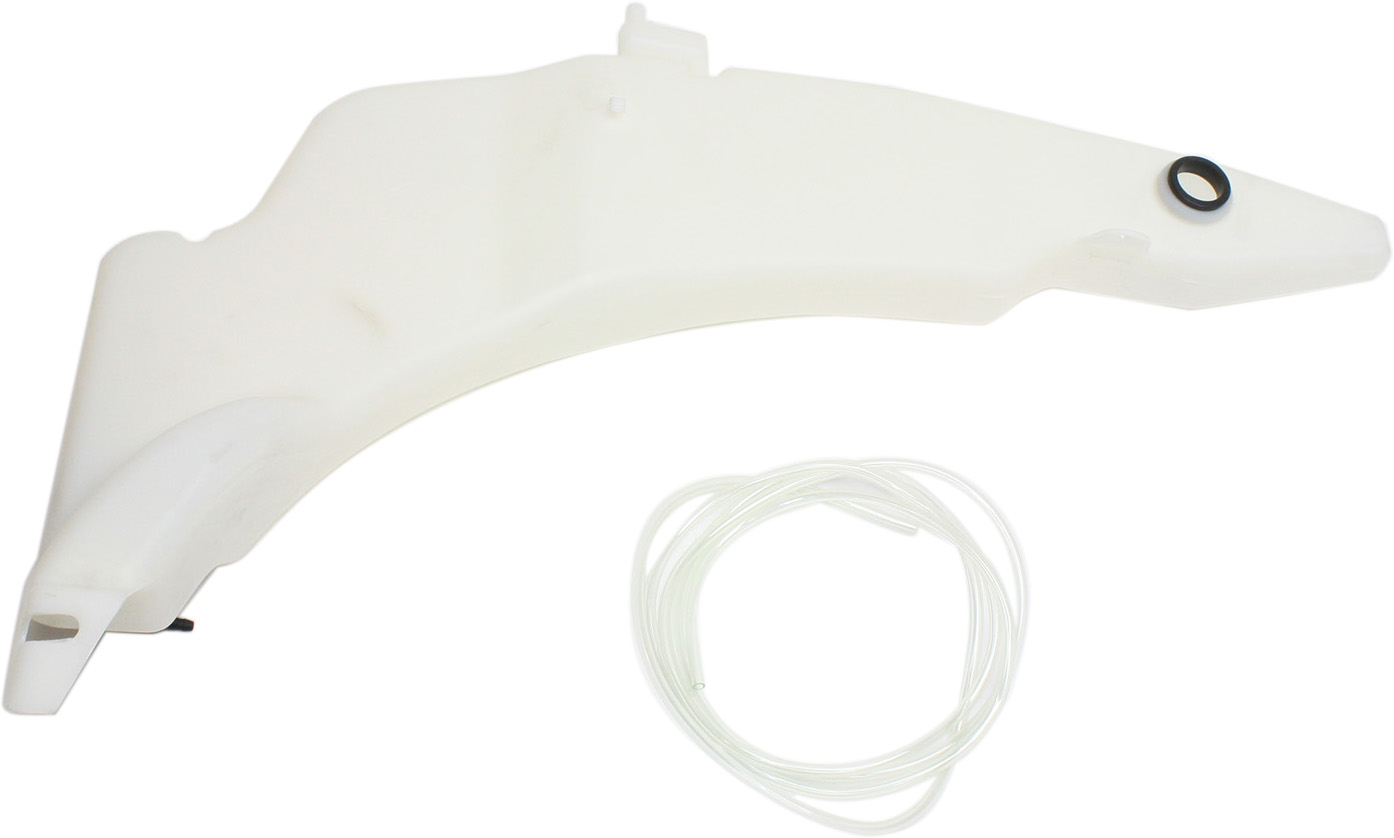 AM TRANSIT CONNECT 10-13 WASHER RESERVOIR Assy w Pump and Cap w o Rear Wiper SKU REPF370512 Partslink FO1288114 OEM 2T1Z17618B PFM