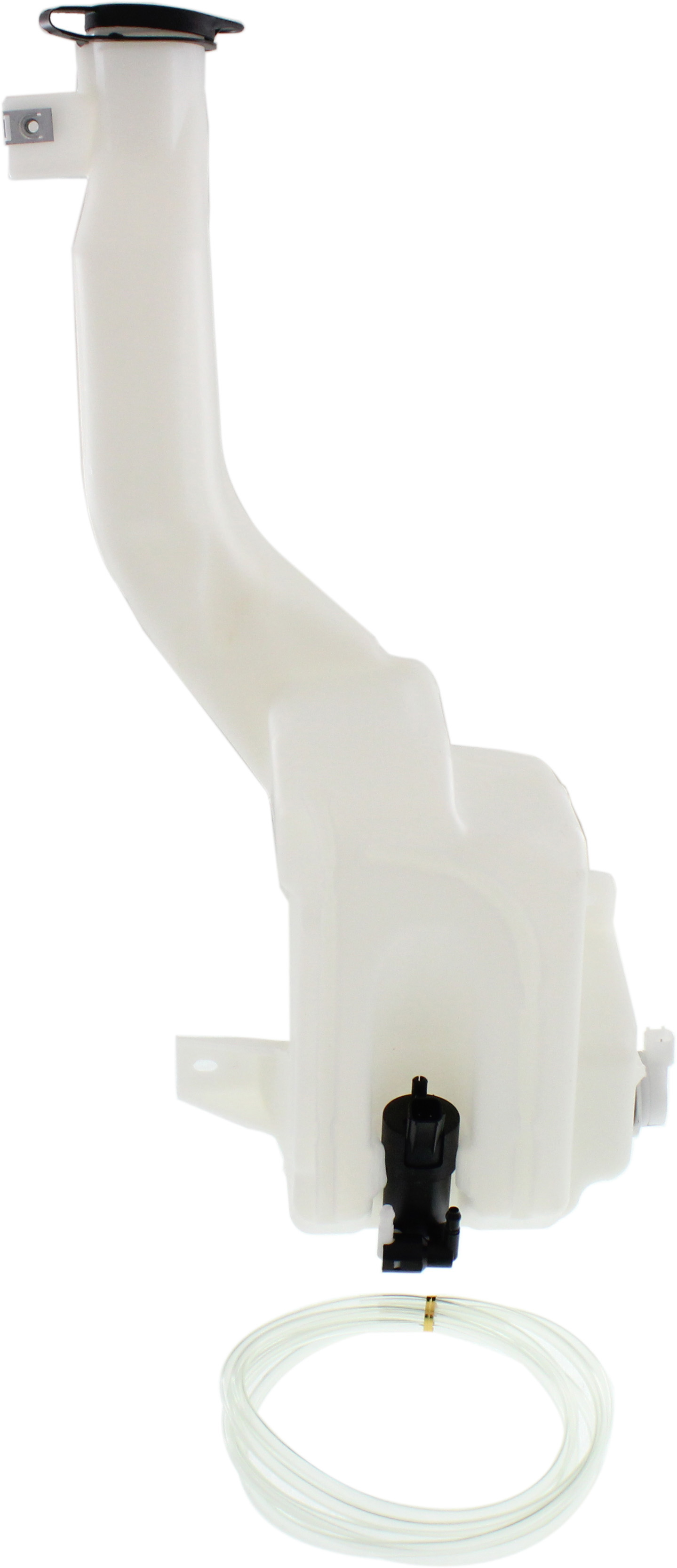 AM EDGE 07-14 MKX 07-15 WASHER RESERVOIR Assy w Pump Cap and Sensor Hole SKU REPF370521 Partslink FO1288134 OEM BT4Z17618A