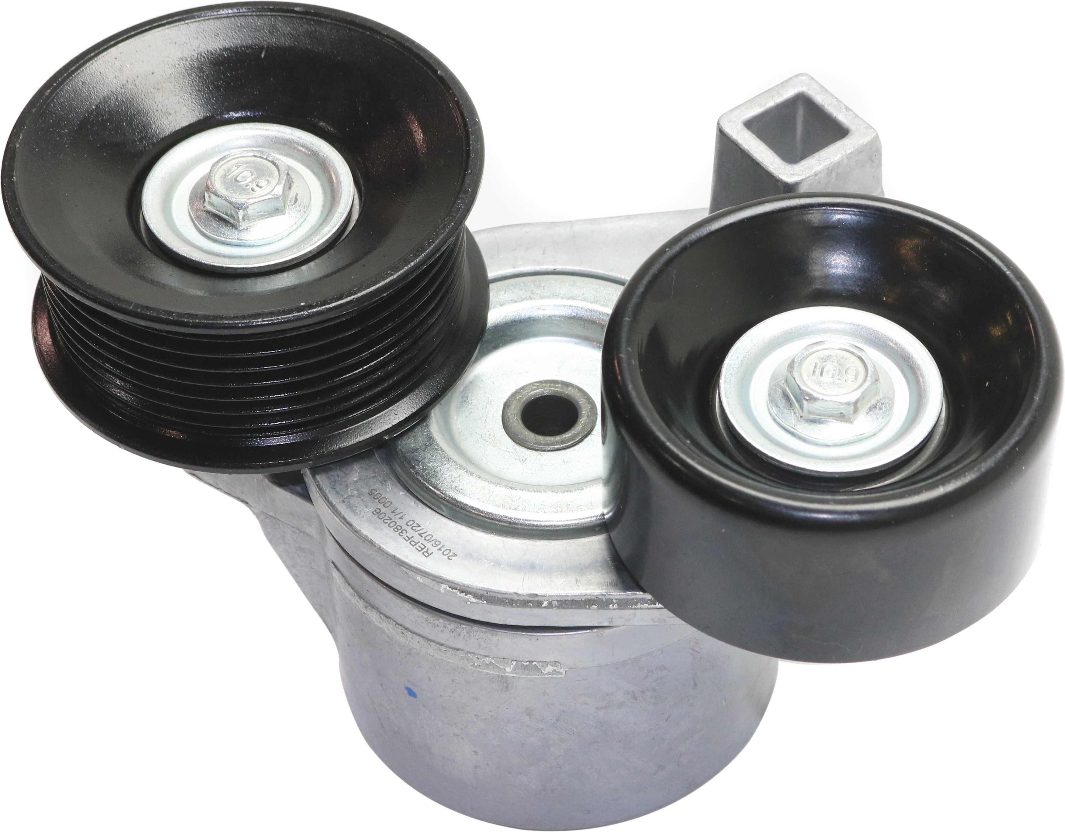 AM ECONOLINE VAN 98-02 F SERIES SUPER DUTY 99-03 ACCESSORY BELT TENSIONER 8 Cyl 7.3L Eng. SKU REPF380206 OEM F8UZ6B209CA