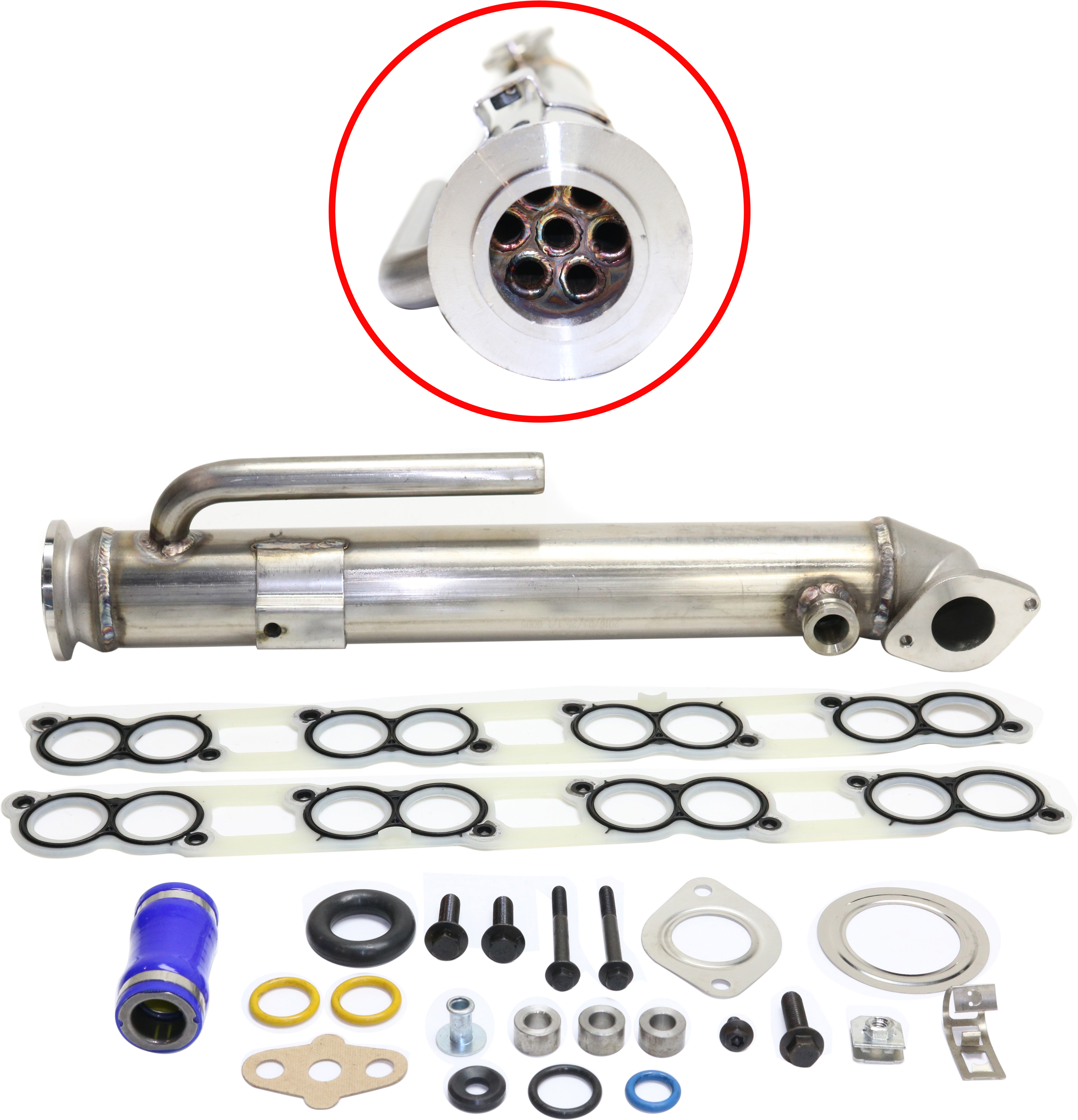 AM F SERIES SUPER DUTY PICKUP EXCURSION 03-04 EGR COOLER KIT 8 Cyl 6.0L 363 CID SKU REPF382301 OEM 3C3Z9P456B
