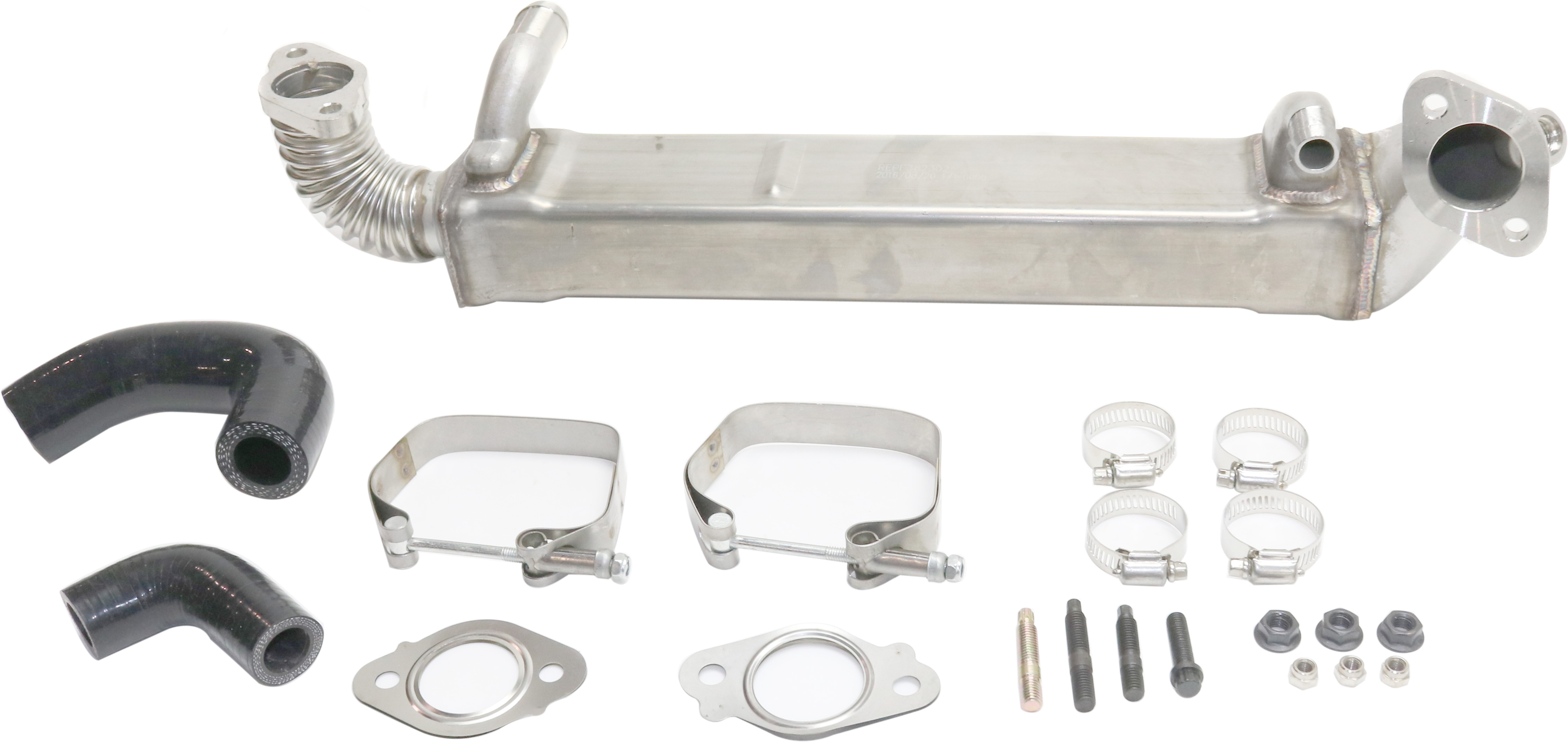 AM F SERIES SUPER DUTY PICKUP 08-10 EGR COOLER Vertically Mounted 8 Cyl 6.4L eng. SKU REPF382302 OEM 8C3Z9P456A