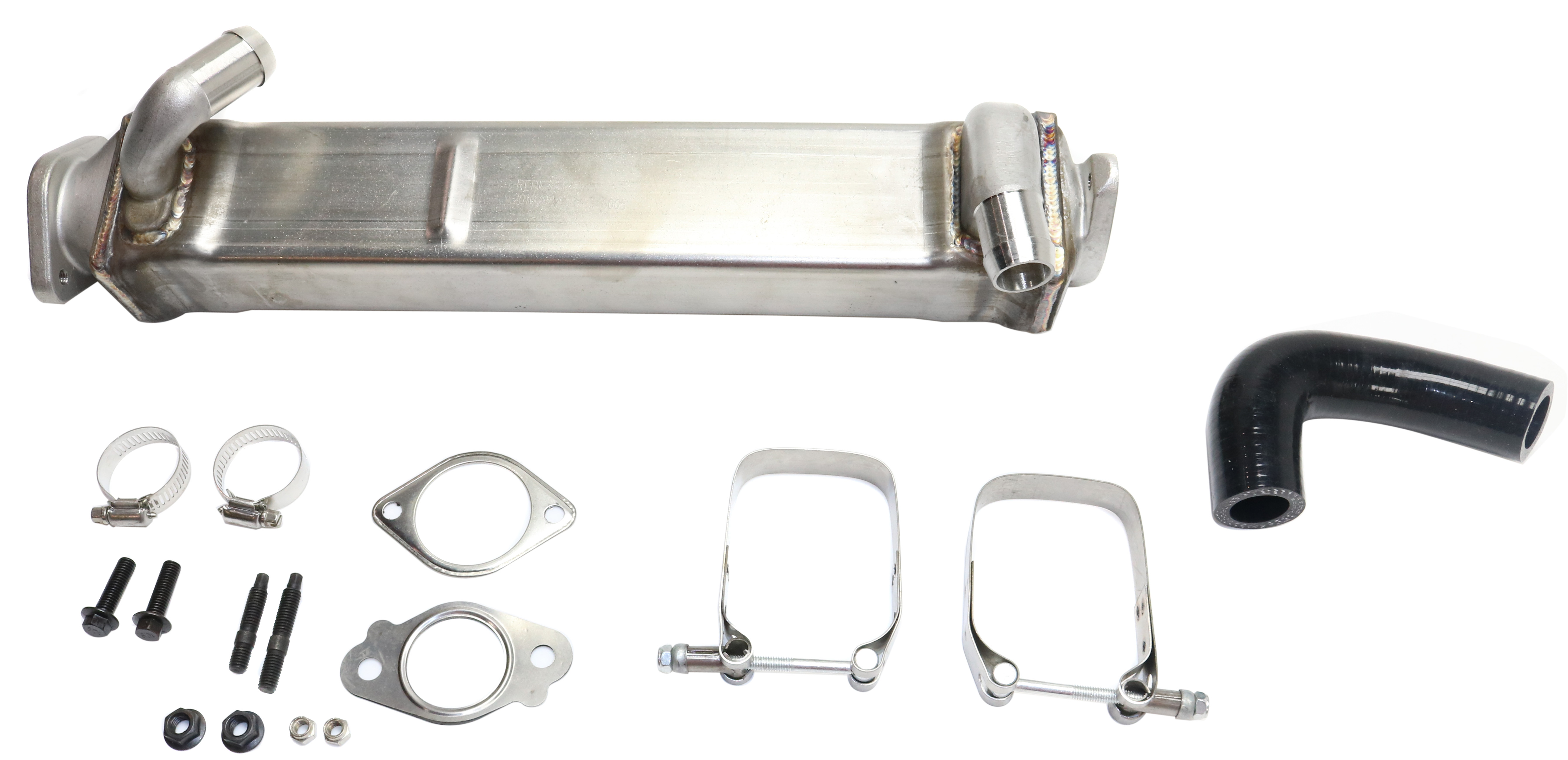 AM F SERIES SUPER DUTY PICKUP 08-10 EGR COOLER Horizontally Mounted 8 Cyl 6.4L eng. SKU REPF382303 OEM 8C3Z9F464E