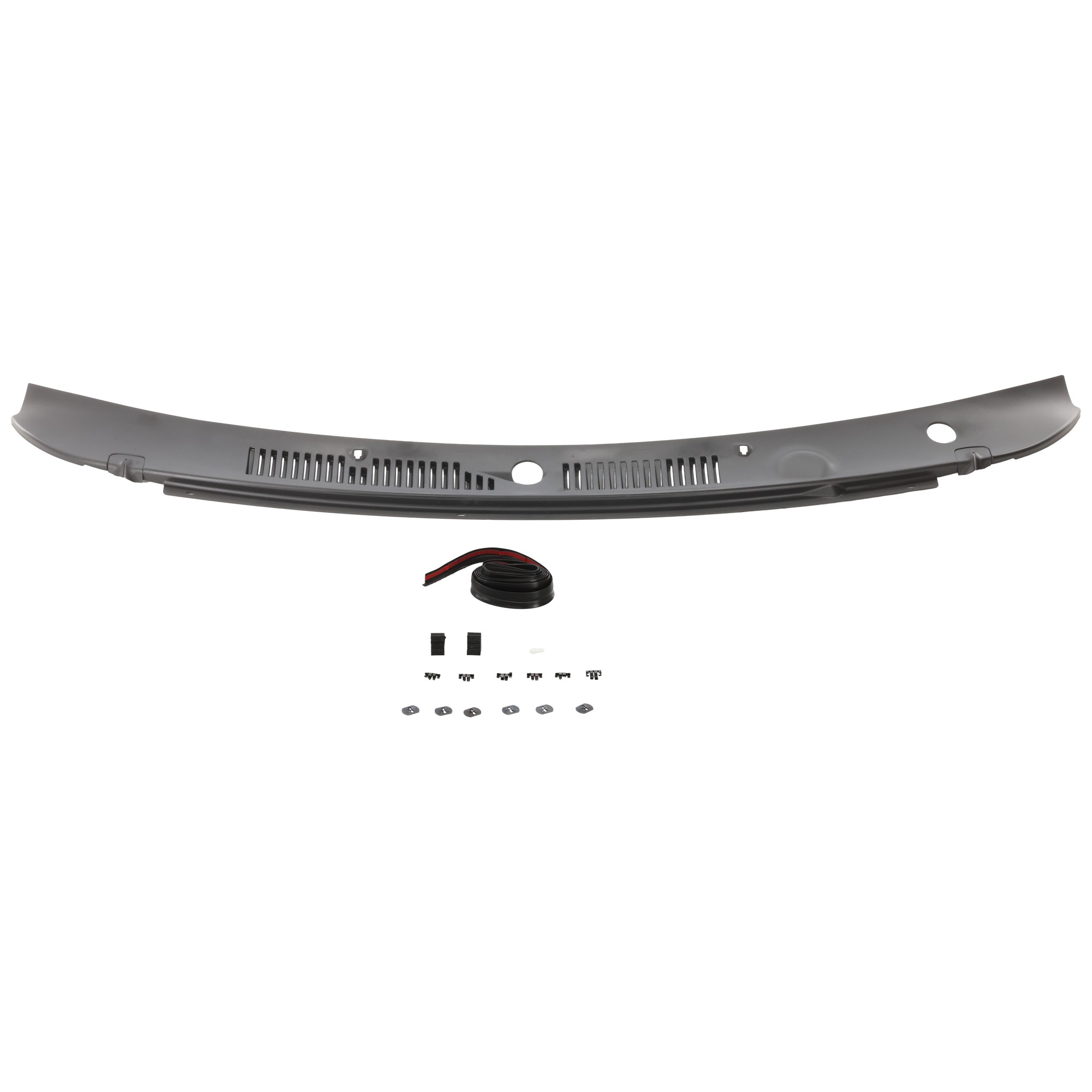 COWL VENT SCREEN; MATTE-BLACK