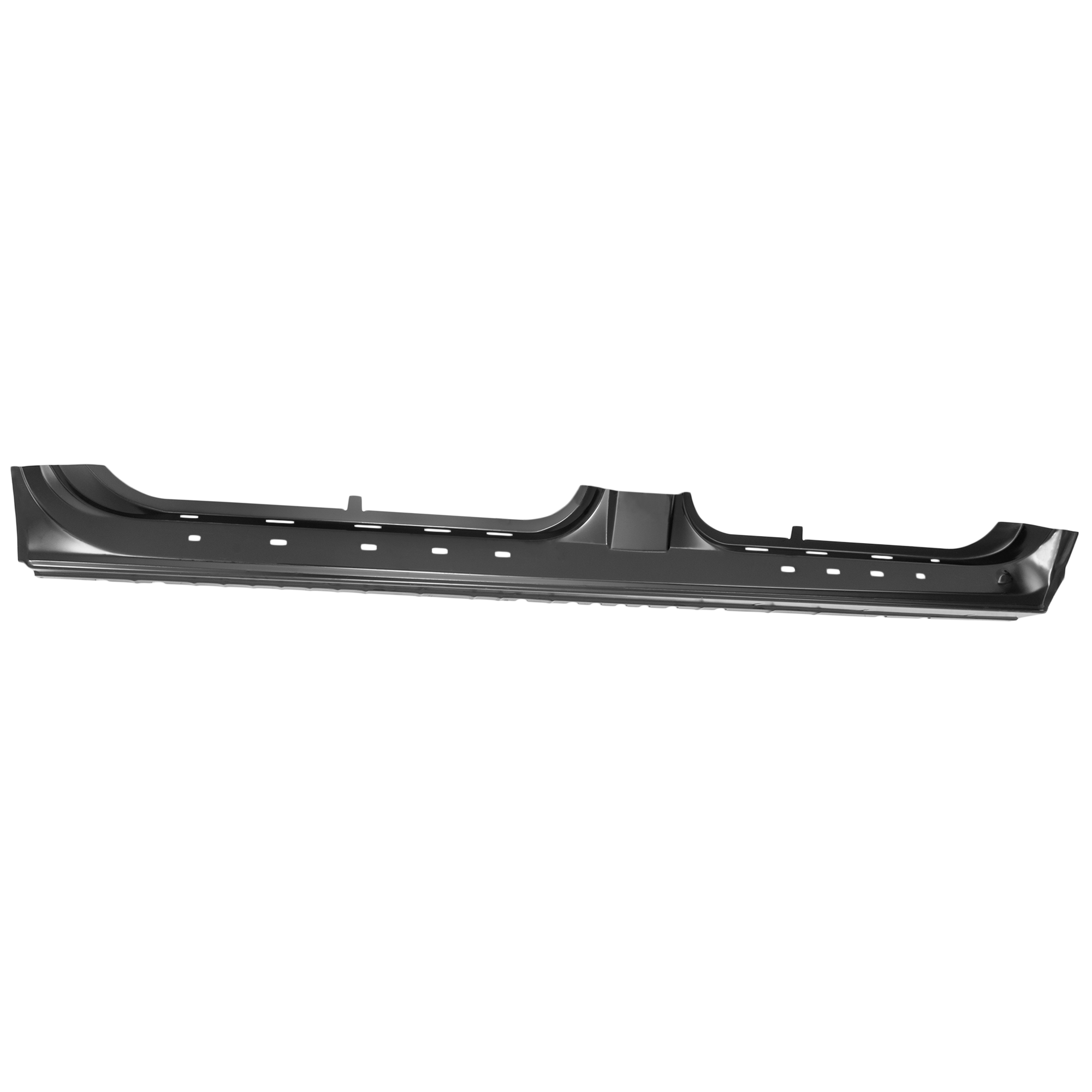 AM FORD PICKUP 01-04 ROCKER PANEL LH Crew Cab 77-1-8 x 8-3-16 x 7 Black SKU REPF430112