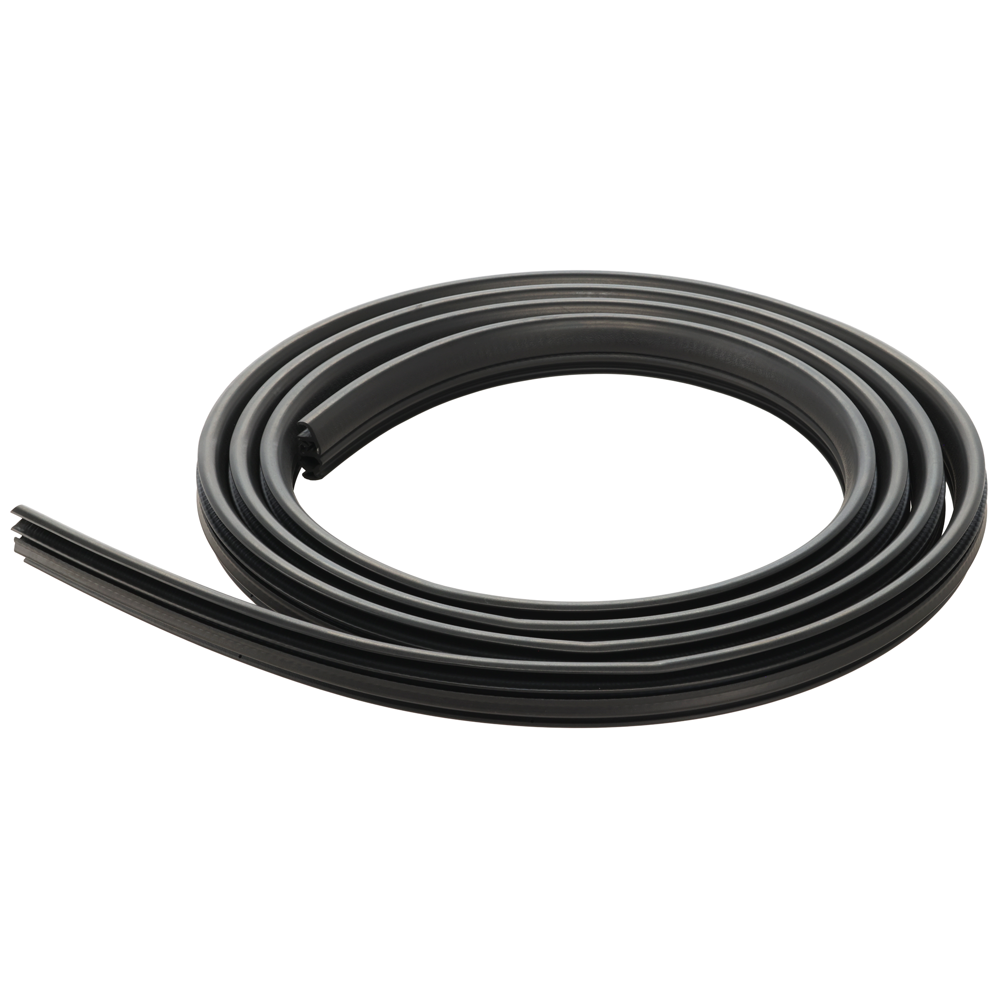 AM F SERIES SUPER DUTY PICKUP 99-11 FRONT DOOR WEATHERSTRIP LH Door Opening On Body w Strip Extended Cab SKU REPF450110 Partslink FO1390113 OEM 3C3Z2820709BA