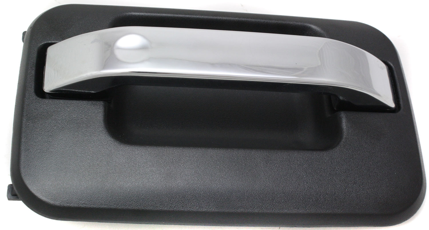AM F 150-04-22 MARK LT 06-08 FRONT EXTERIOR DOOR HANDLE RH Chrome Lever Textured Black Housing w o Keyhole w Plastic Connector SKU REPF462121 OEM 9L3Z1522404AA
