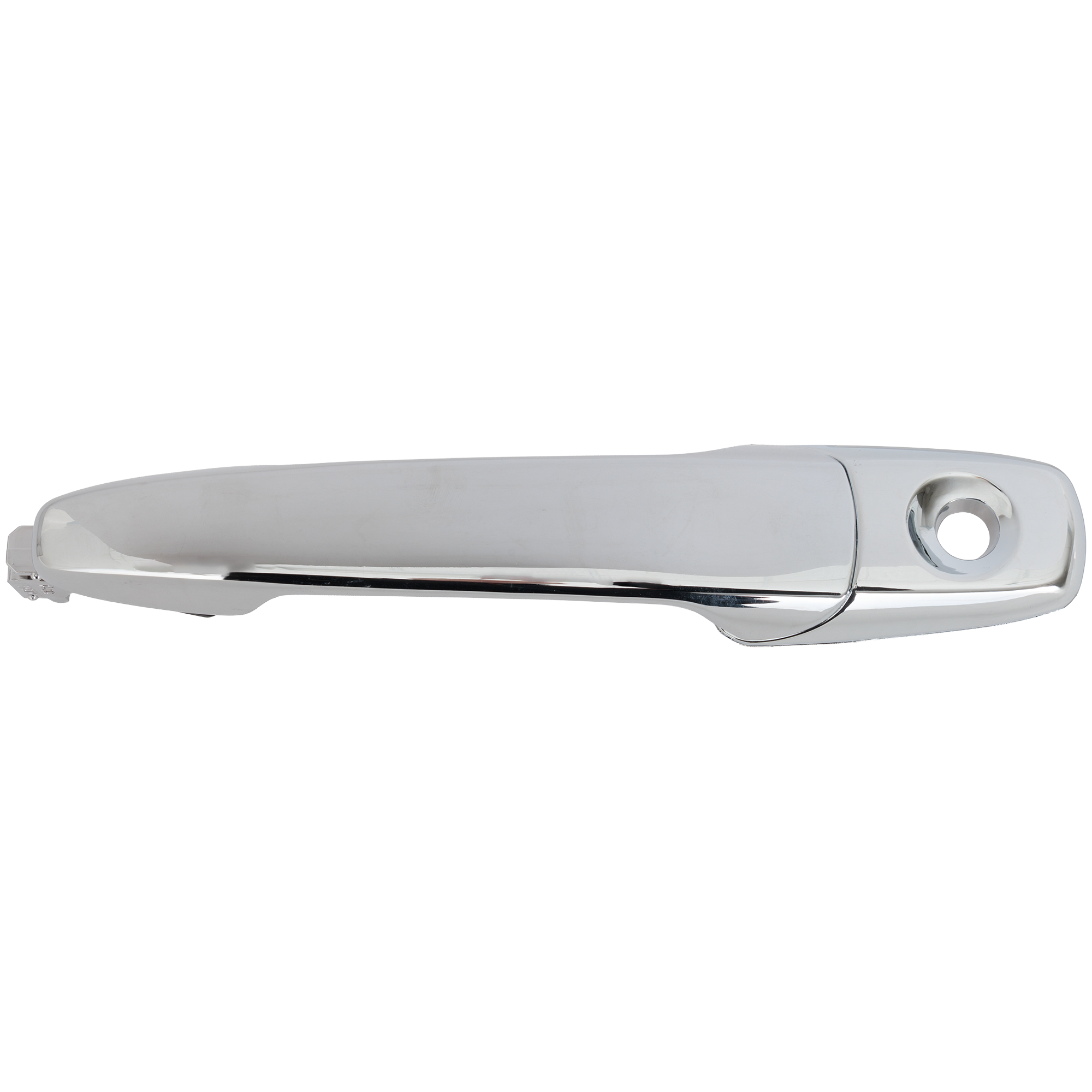 AM EDGE 07-10 FLEX 09-19 FRONT EXTERIOR DOOR HANDLE LH Chrome w Keyhole Handle+Cover SKU REPF462142C OEM 7T4Z7822404AB PFM